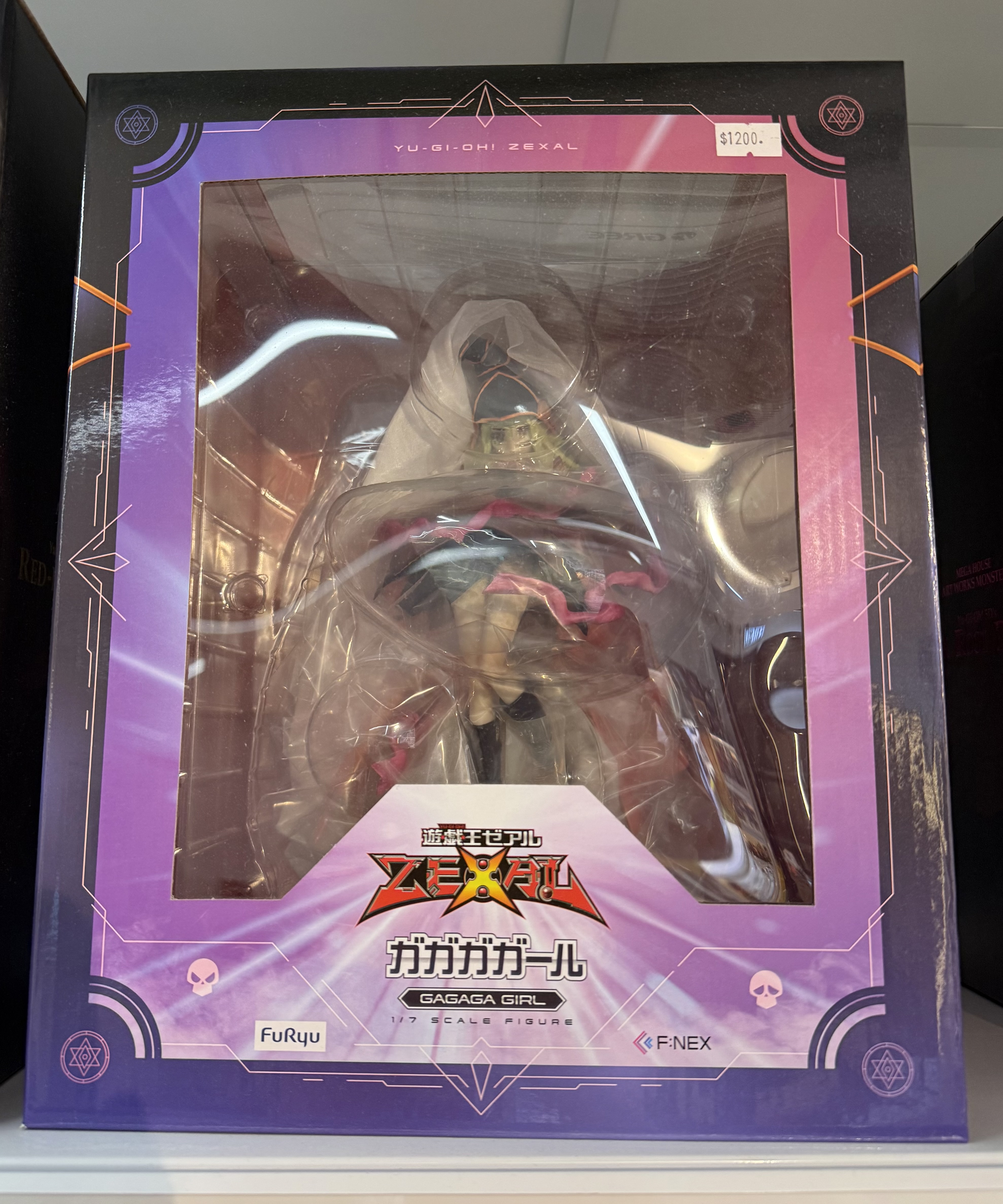 FuRyu F:NEX 遊☆戯☆王ZEXAL 伽伽伽女孩 1/7 比例模型
