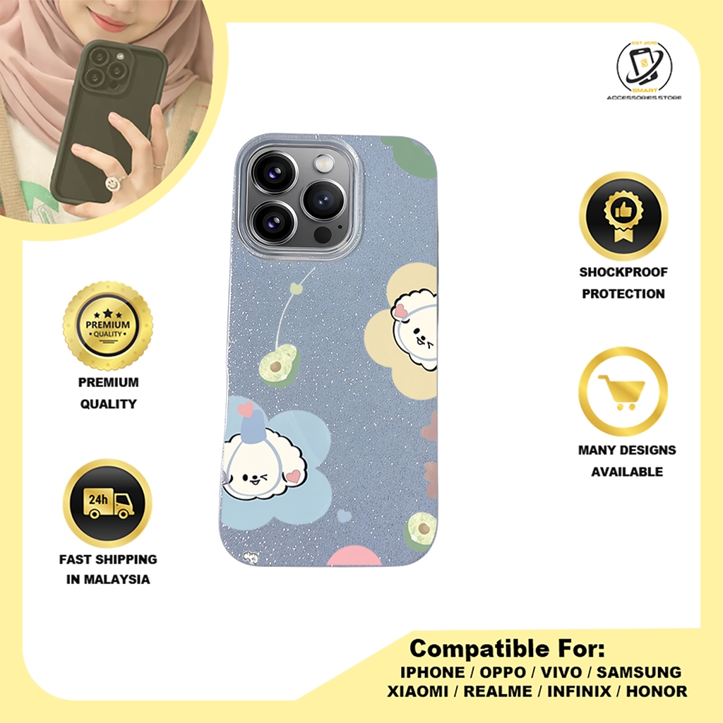 BLING CASE PHONE FOR IPHONE - DESIGN CUTE B