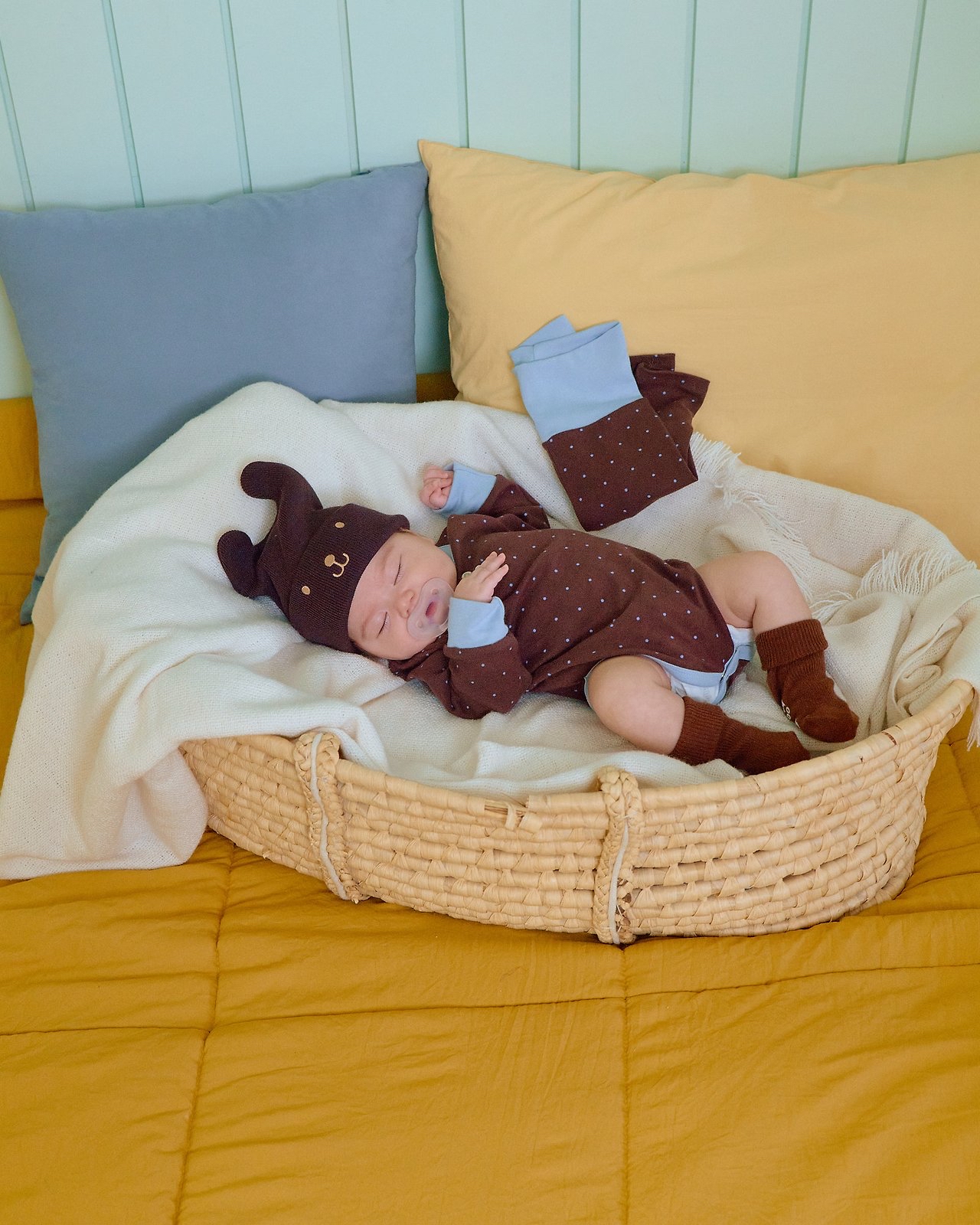 OOTT | (bebe) Shushu Dot Suit set(不含帽)