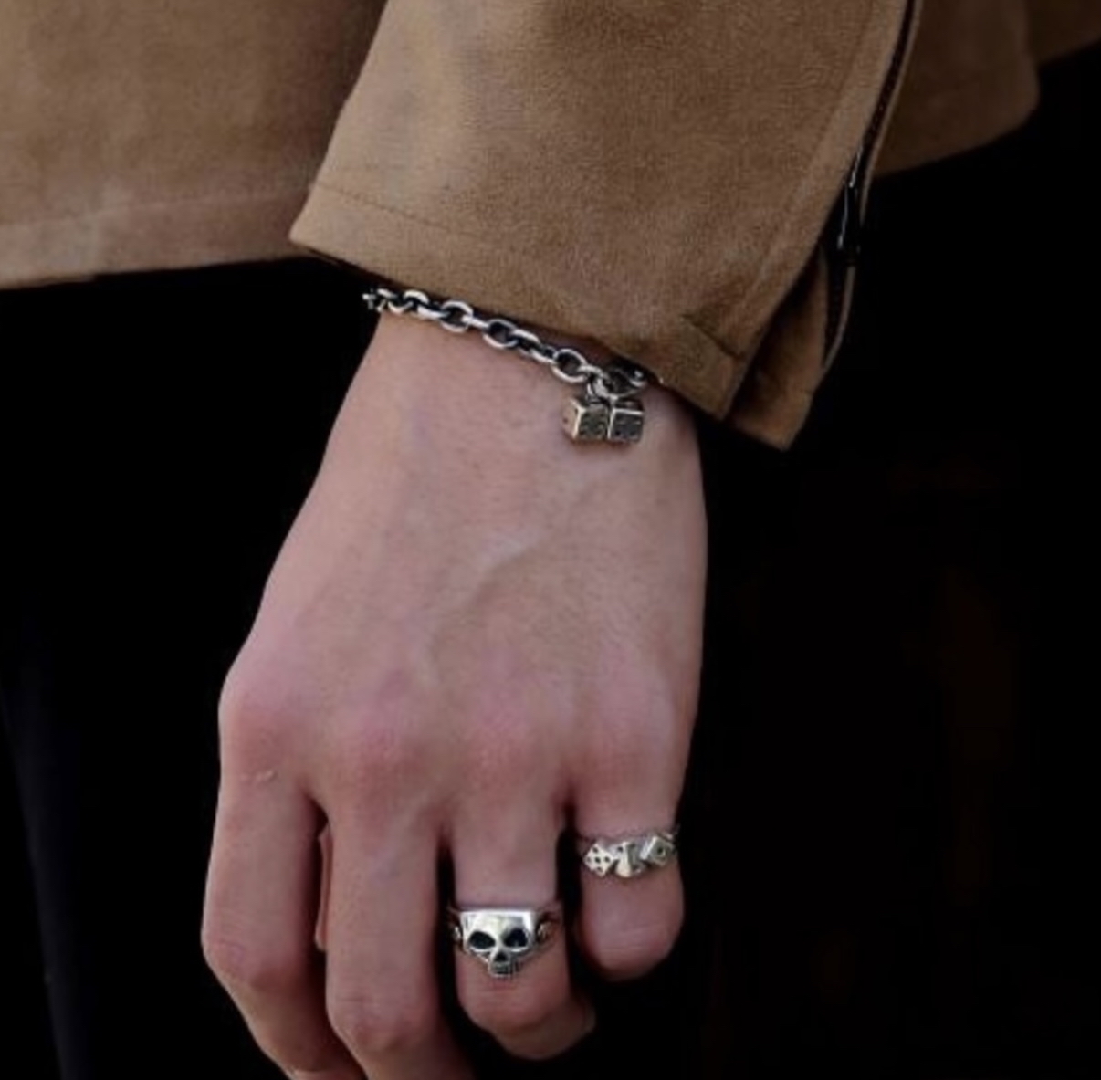 Mollive Heavry OZ GAMBLER DICE RING SV925