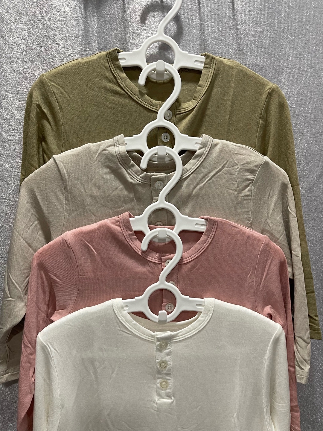 A0146 天絲前開扣百搭打底