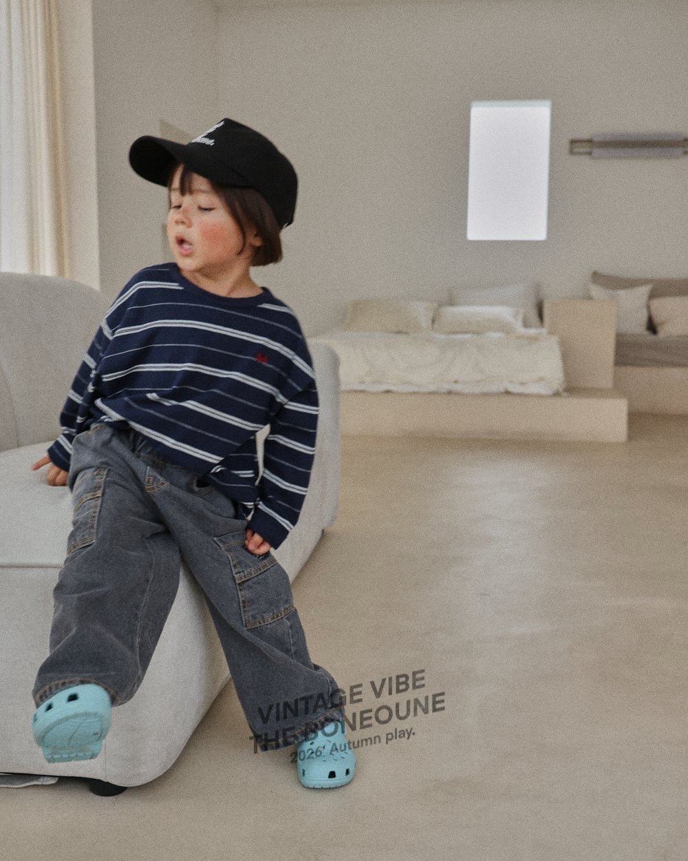 Boneoune | pocket denim pants