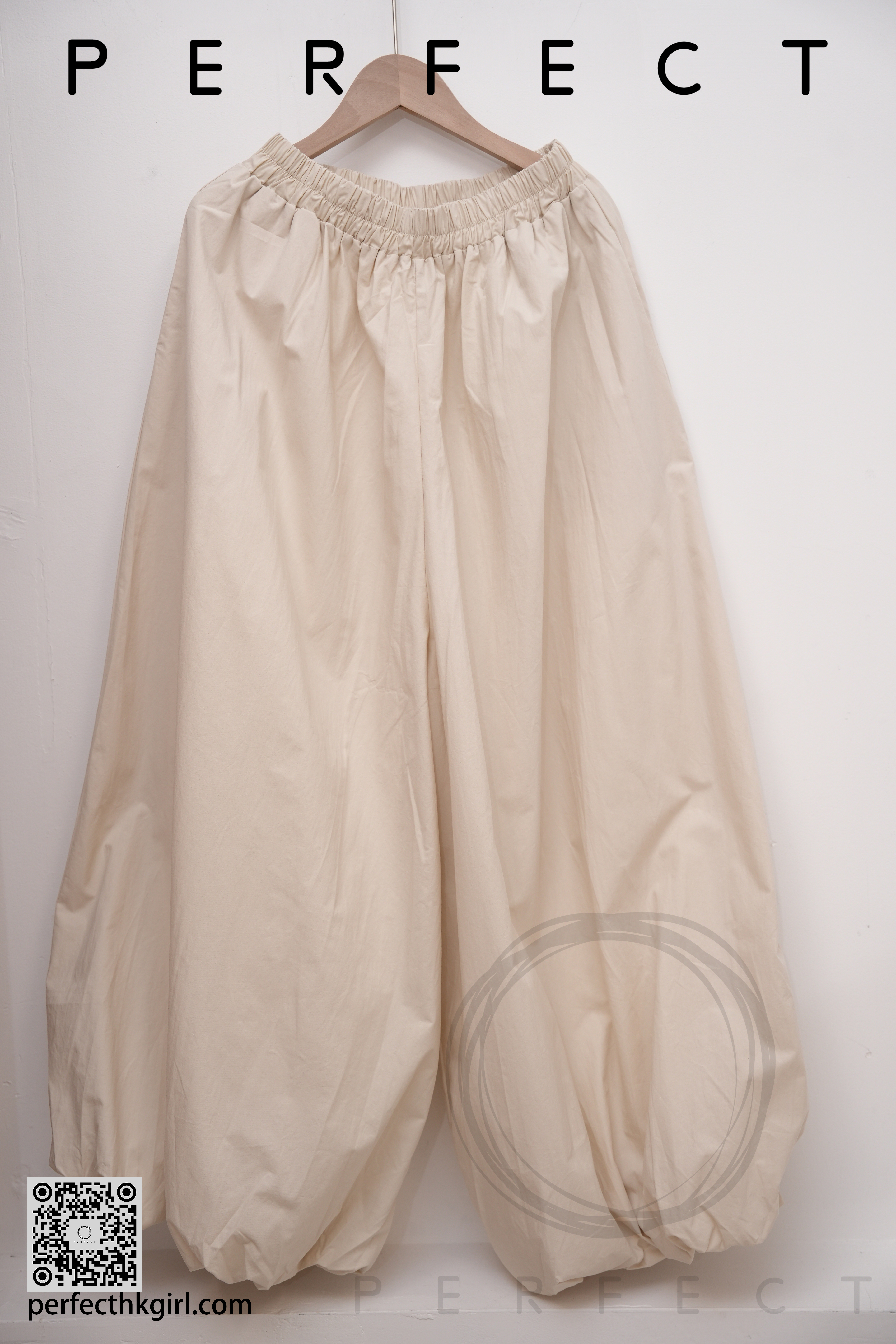 P0032_百搭舒適燈籠褲（卡其色）