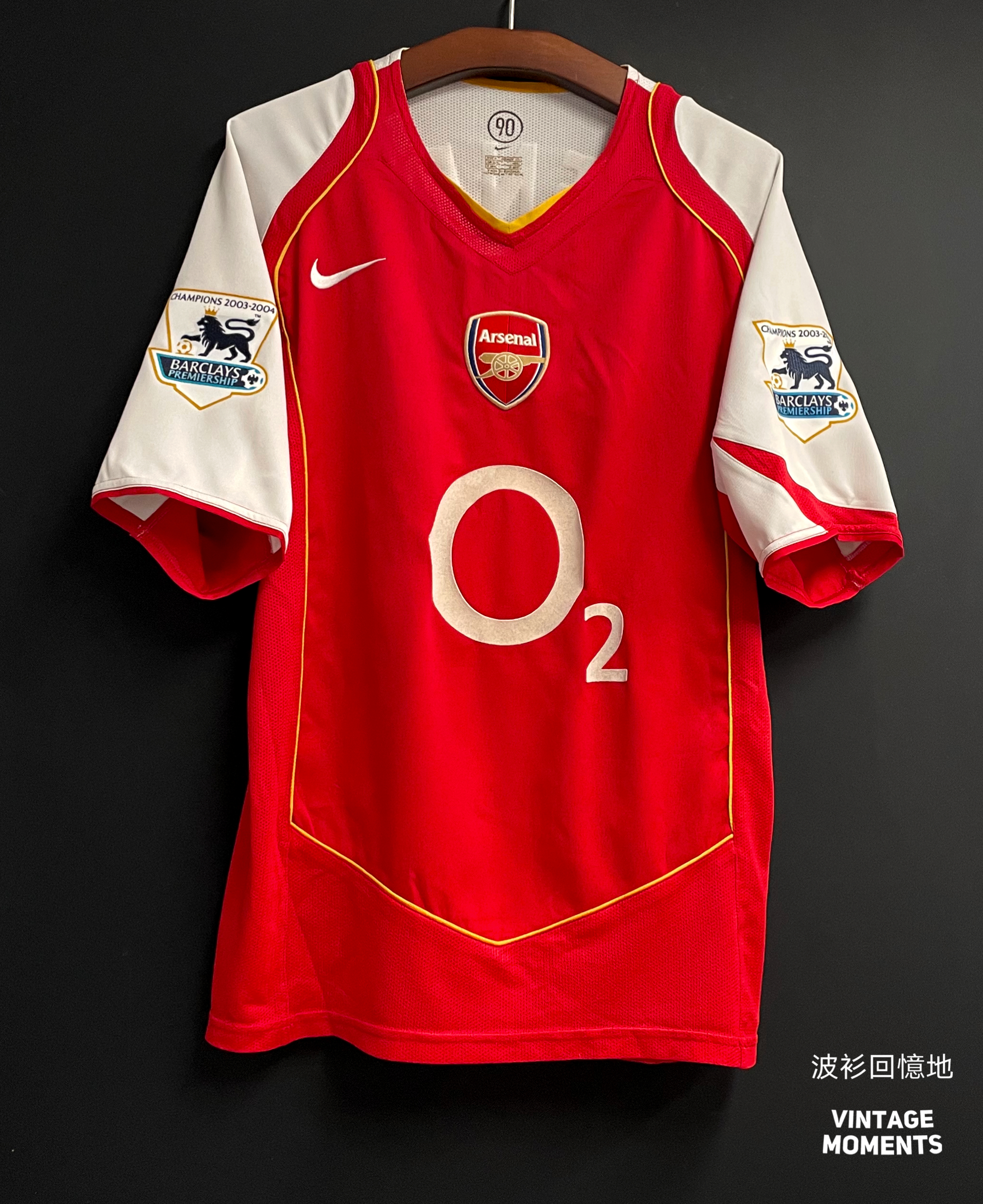 阿仙奴04/05主場 亨利 ARSENAL 2004-2005 HOME SHIRT HENRY