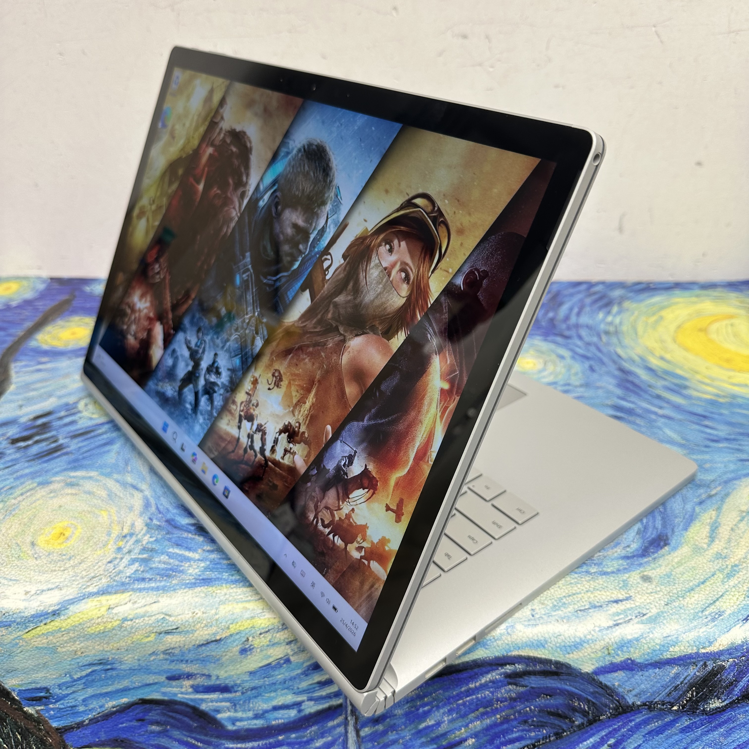 (獨立顯示卡😍微軟電腦可當平板) Microsoft Surface Book 3 i7-1065G7/32GB Ram/512GB SSD/15寸/3k touch mon /平板/可分離/長電量/GTX獨立顯示卡/ Gaming Laptop / Tablet / YouTube / Netflix / Win11 / Office / Work / Pc /Book3