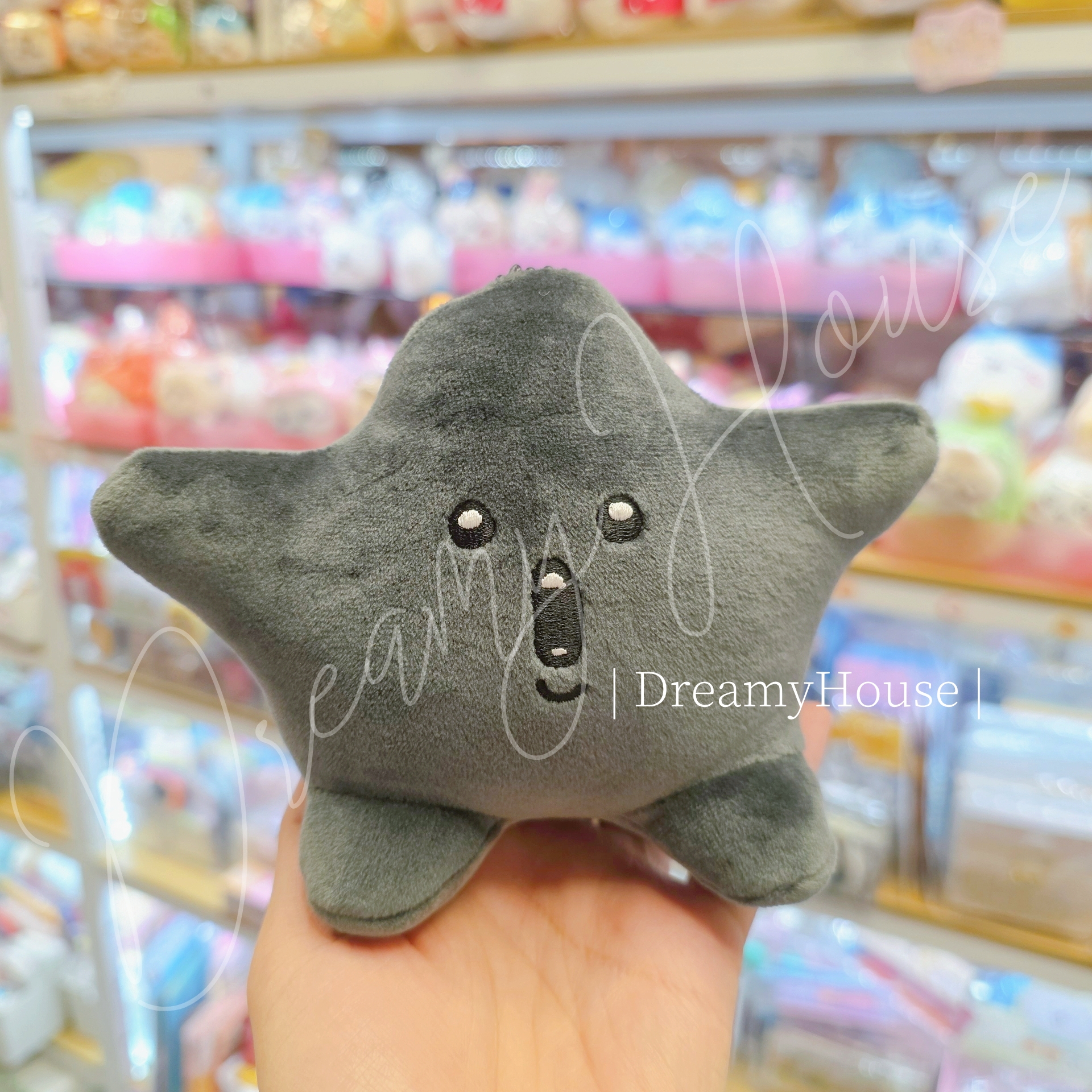 日本 Chiikawa 黑色星星 公仔吊飾