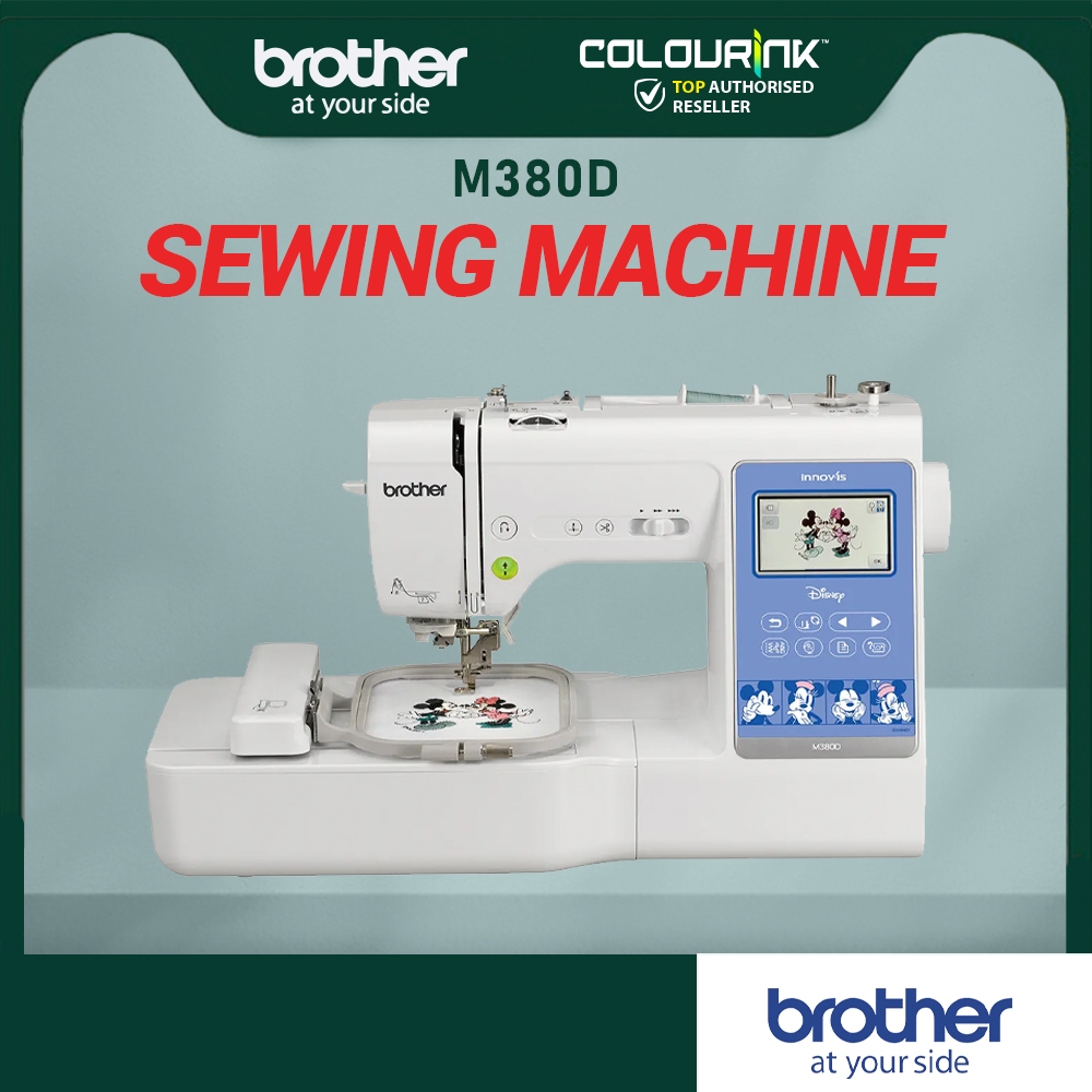 Brother Innov-is M380D Computerized and Embroidery Sewing Machine/ Mesin Jahit Brother
