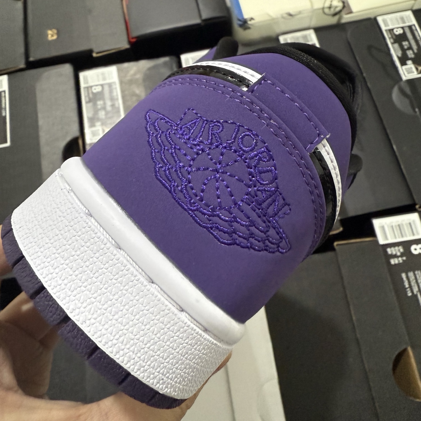 Nike Air Jordan 1 Low 'Court Purple' 553558-125
