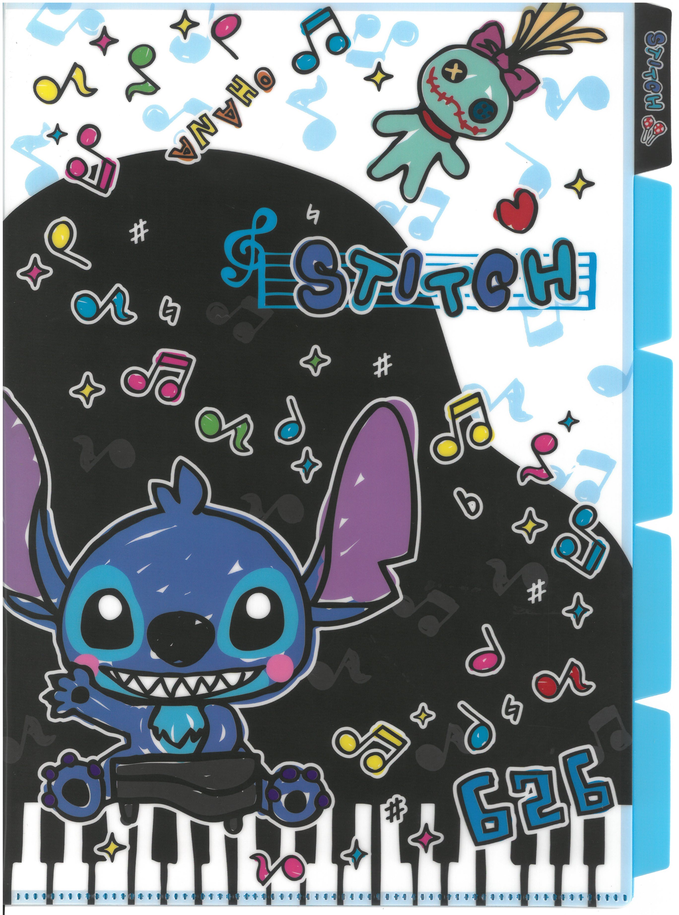 Stitch 5索引A4文件夾 (61596-6/1)