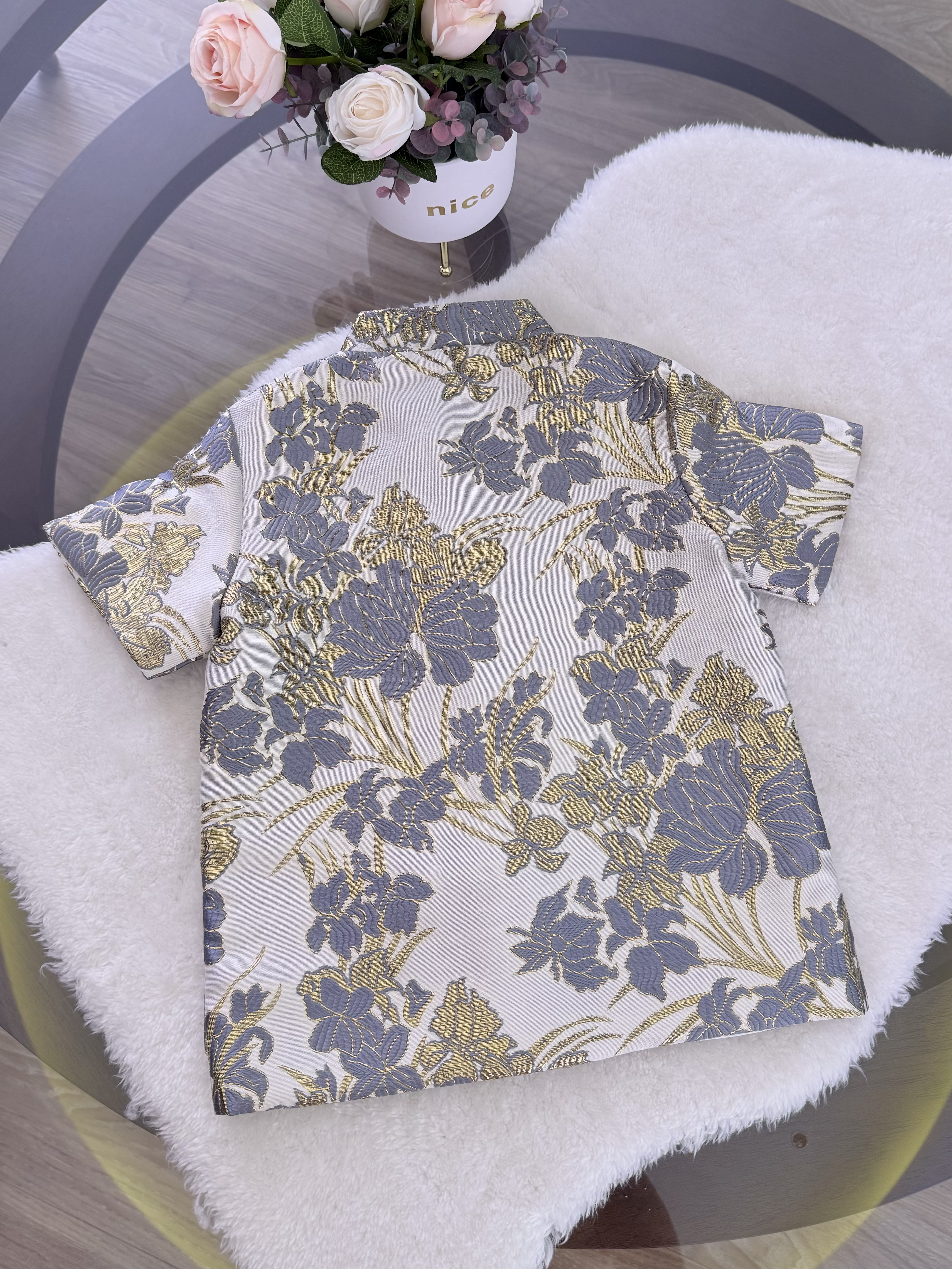 Andrea Oriental Shirt (Little Boy/Son)