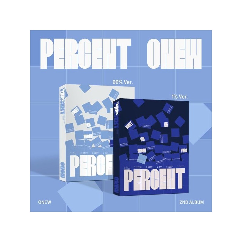 SHINee - ONEW - 2ND FULL ALBUM [PERCENT] - PHOTOBOOK VER.