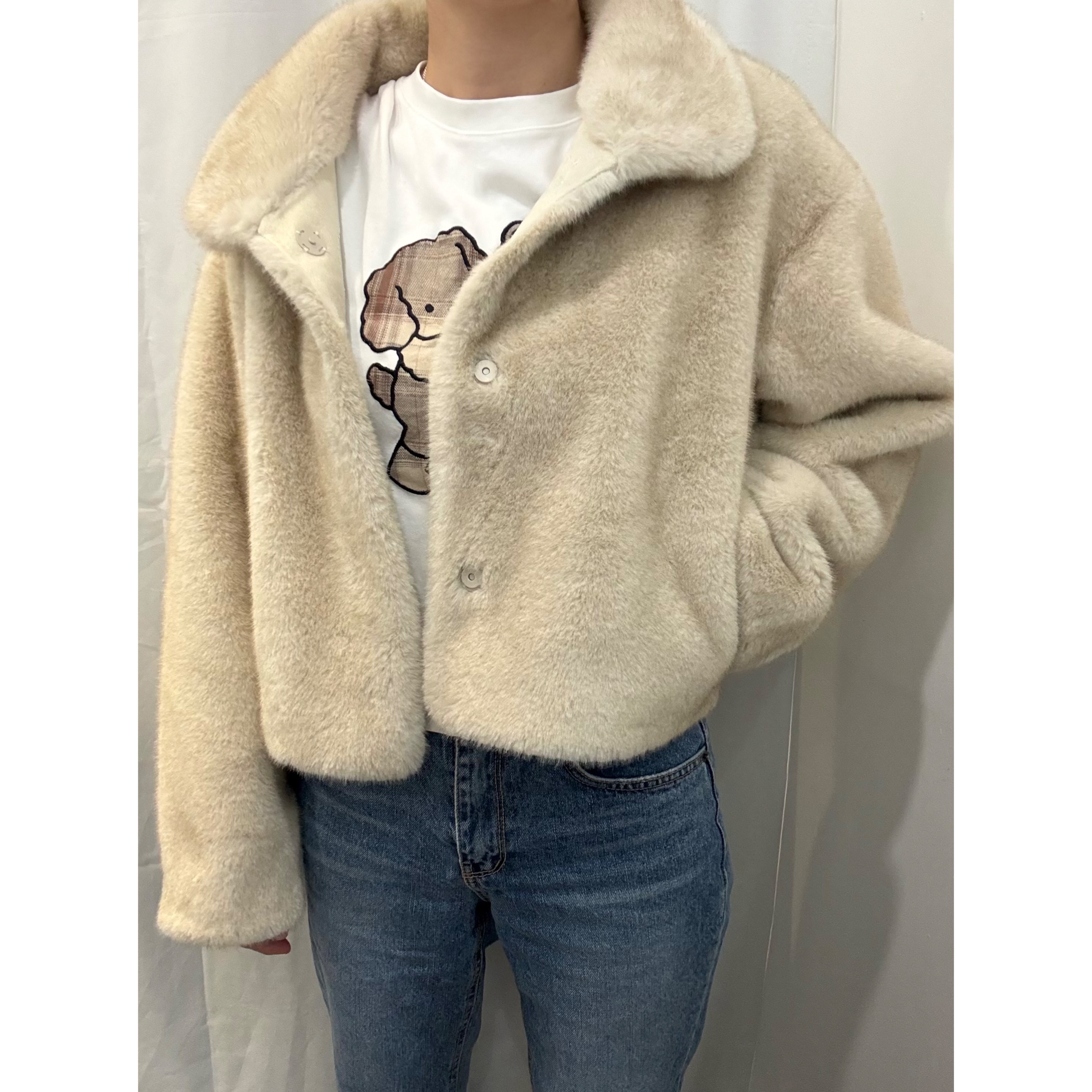 米白現🤍《GORGEOUS MOMO JACKET》 2602L