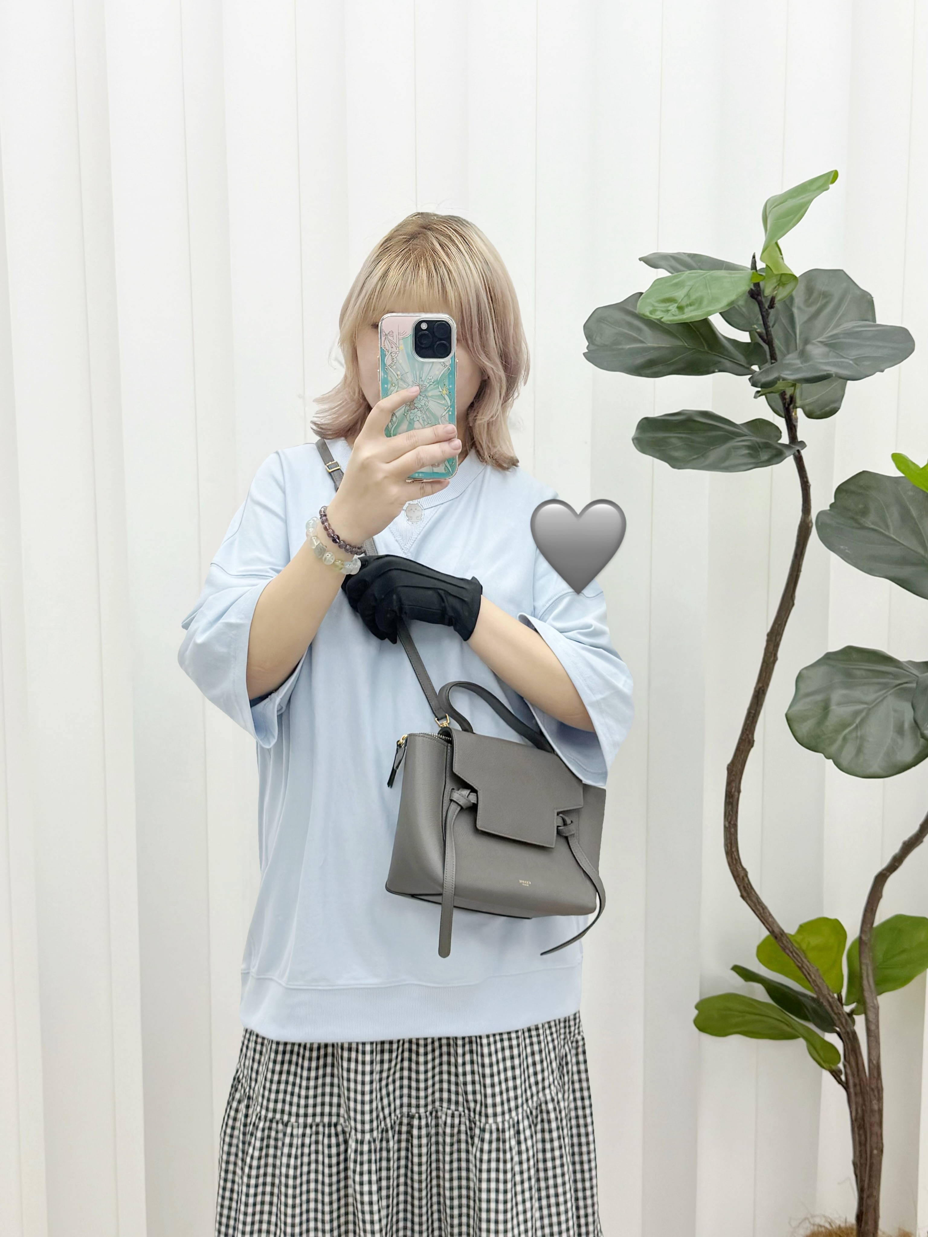 Celine 🛍️PRE OWNED 👜Belt nano 大象灰鯰魚包🩶 