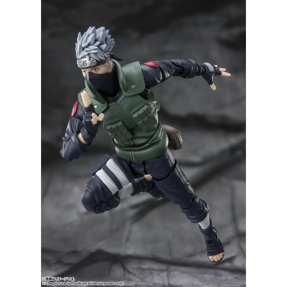 PREORDER SHF Naruto Shippuden Hatake Kakashi - The Famed Sharingan Hero