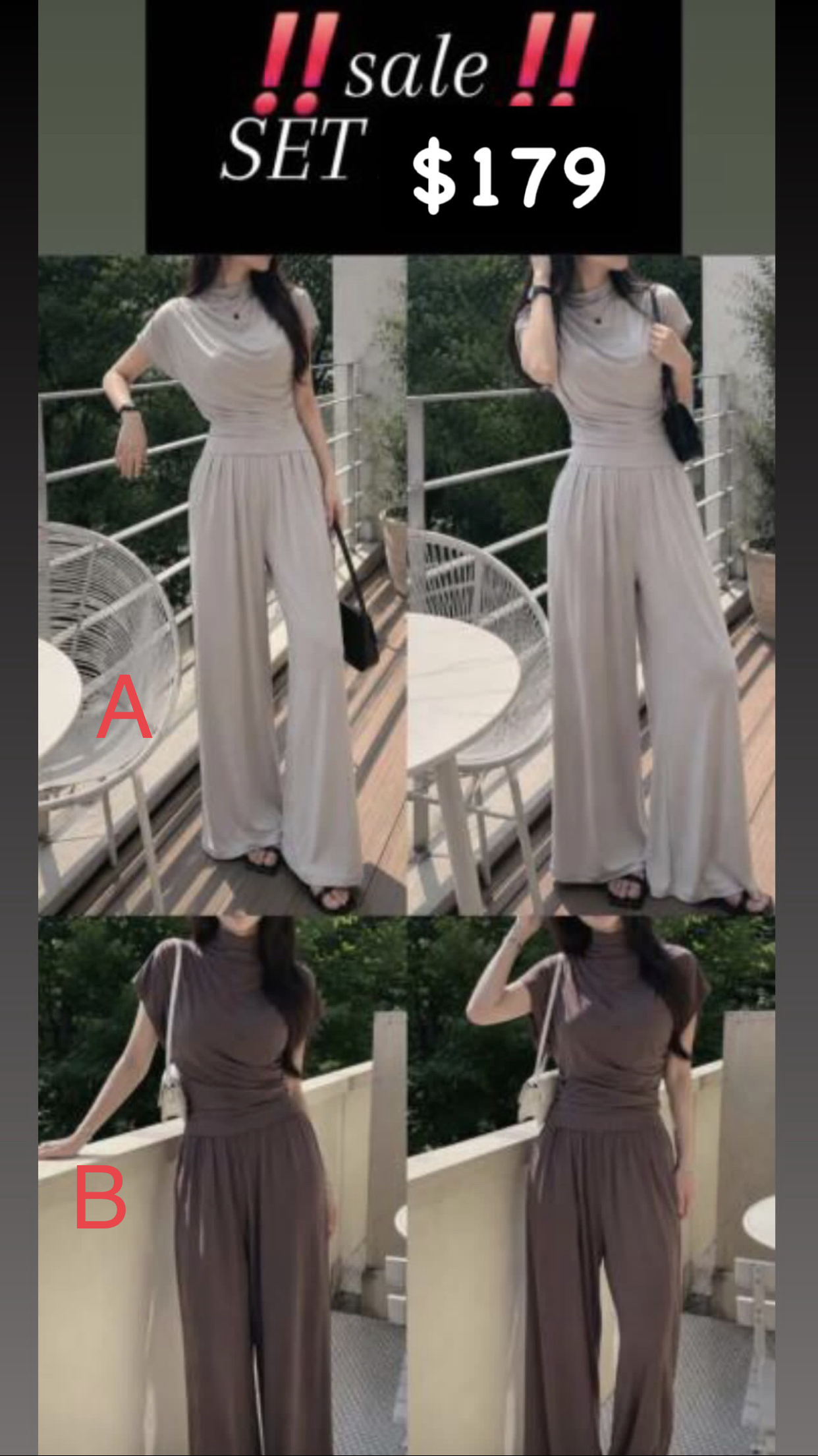 Sale$179 set