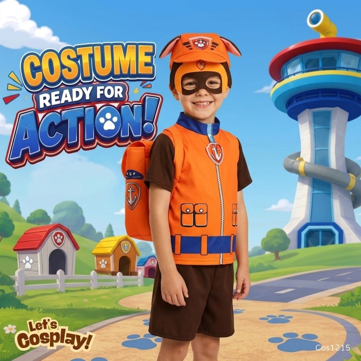 汪汪隊立大功珠珠服裝, Paw Patrol Everest Costume, Everest 女童服裝, 故事角色扮演衣服, 我最喜愛的電影角色服裝