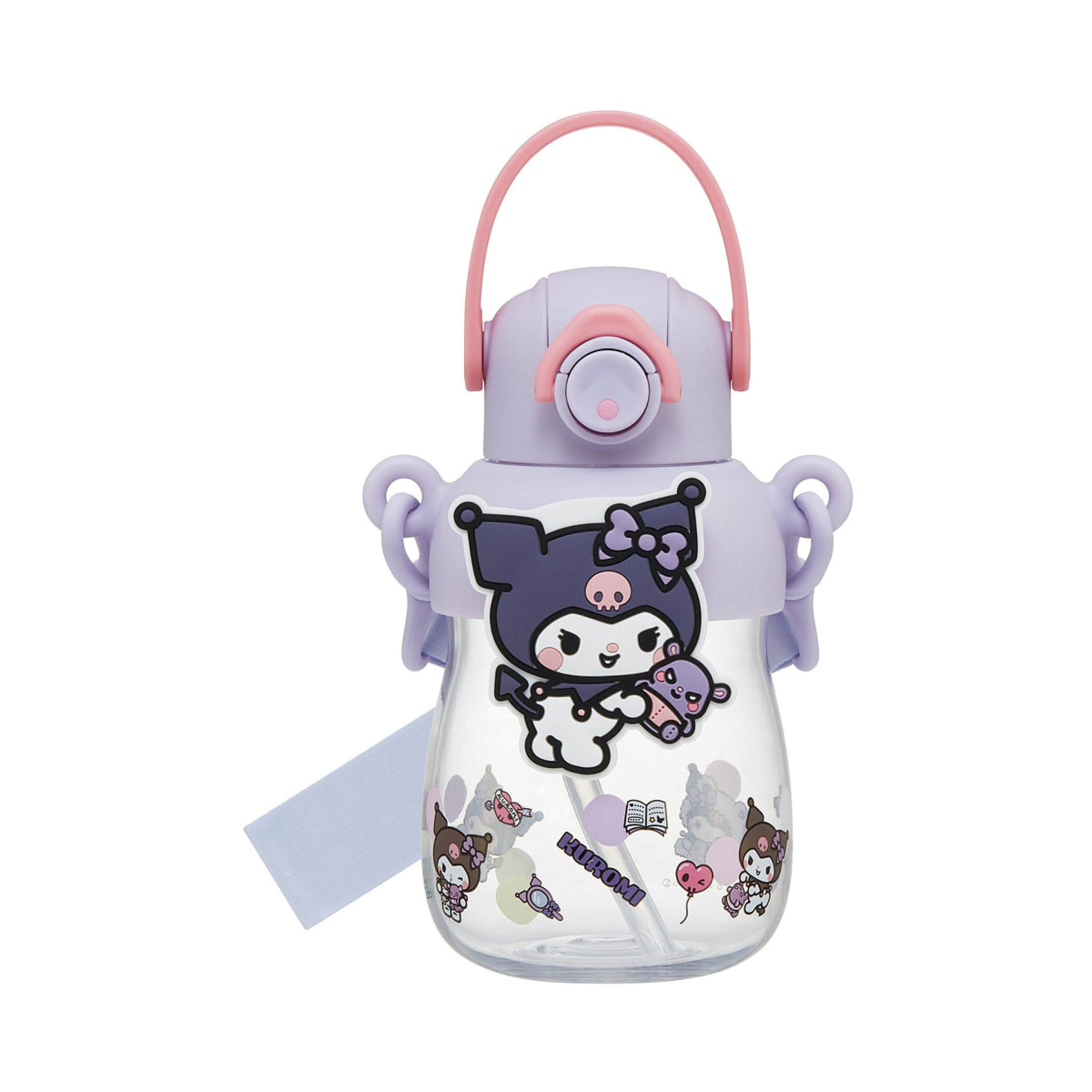 現貨🇯🇵Skater 大容量吸管水樽 650ml -Kuromi