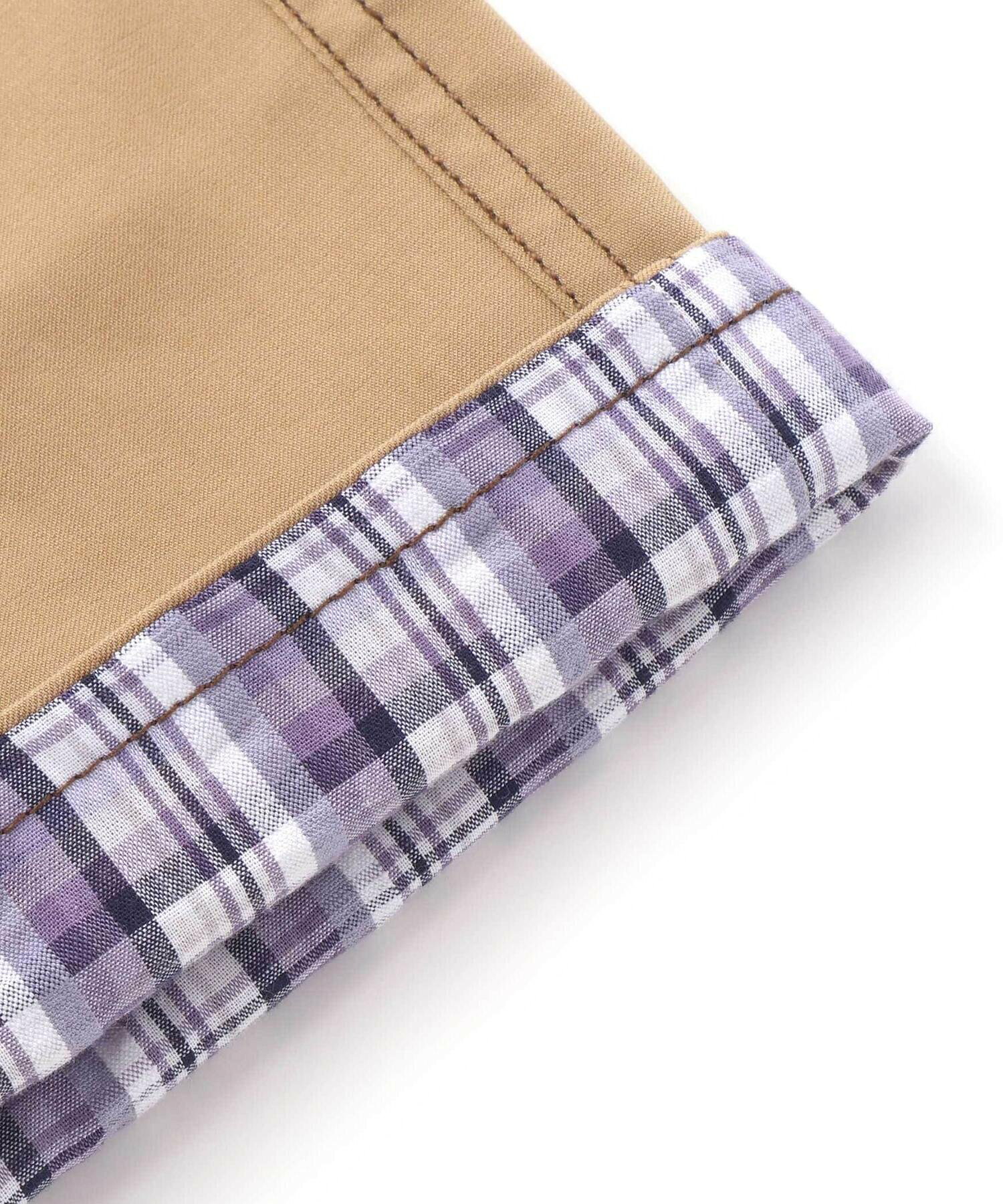 🆕【⭐訂購⭐】🌀 🇯🇵 日本直送 翻折式格紋褲腳 昆蟲印花 短褲［2款選］🌀 [ELDA-0194][260521]