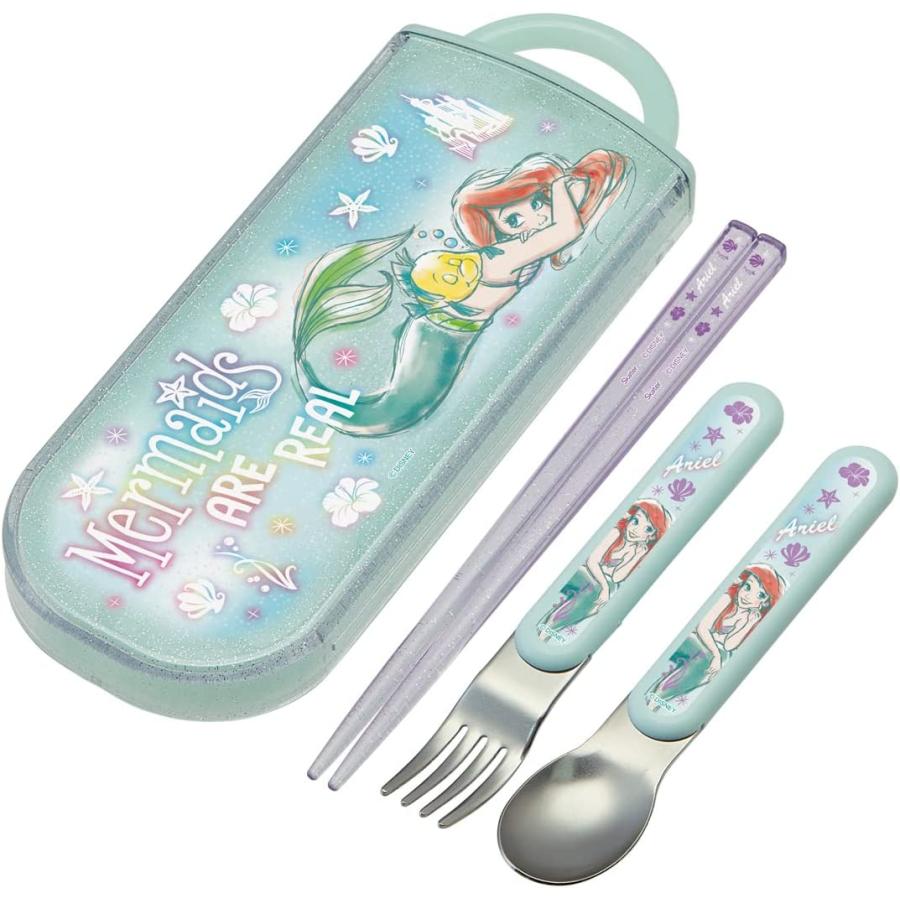 <門市現貨清貨 🈹>日本製Skater卡通叉+匙+筷子連收納盒