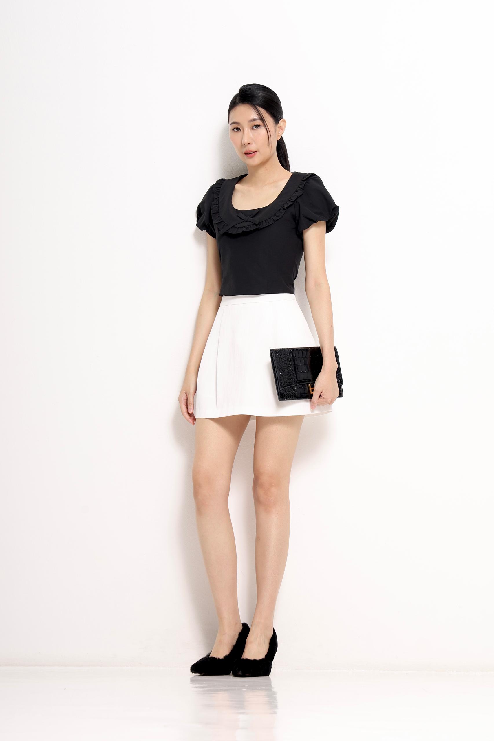 CS1435 Classic A-Line Mini Skirt