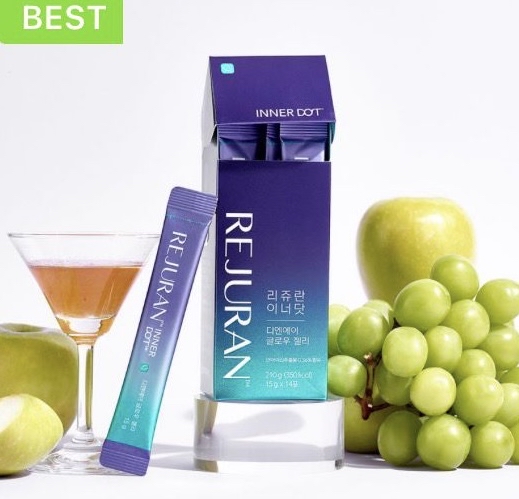 REJURAN Inner Dot DNA Glow Jelly 14 Sticks (14-day supply)麗珠蘭DNA煥采水光果凍