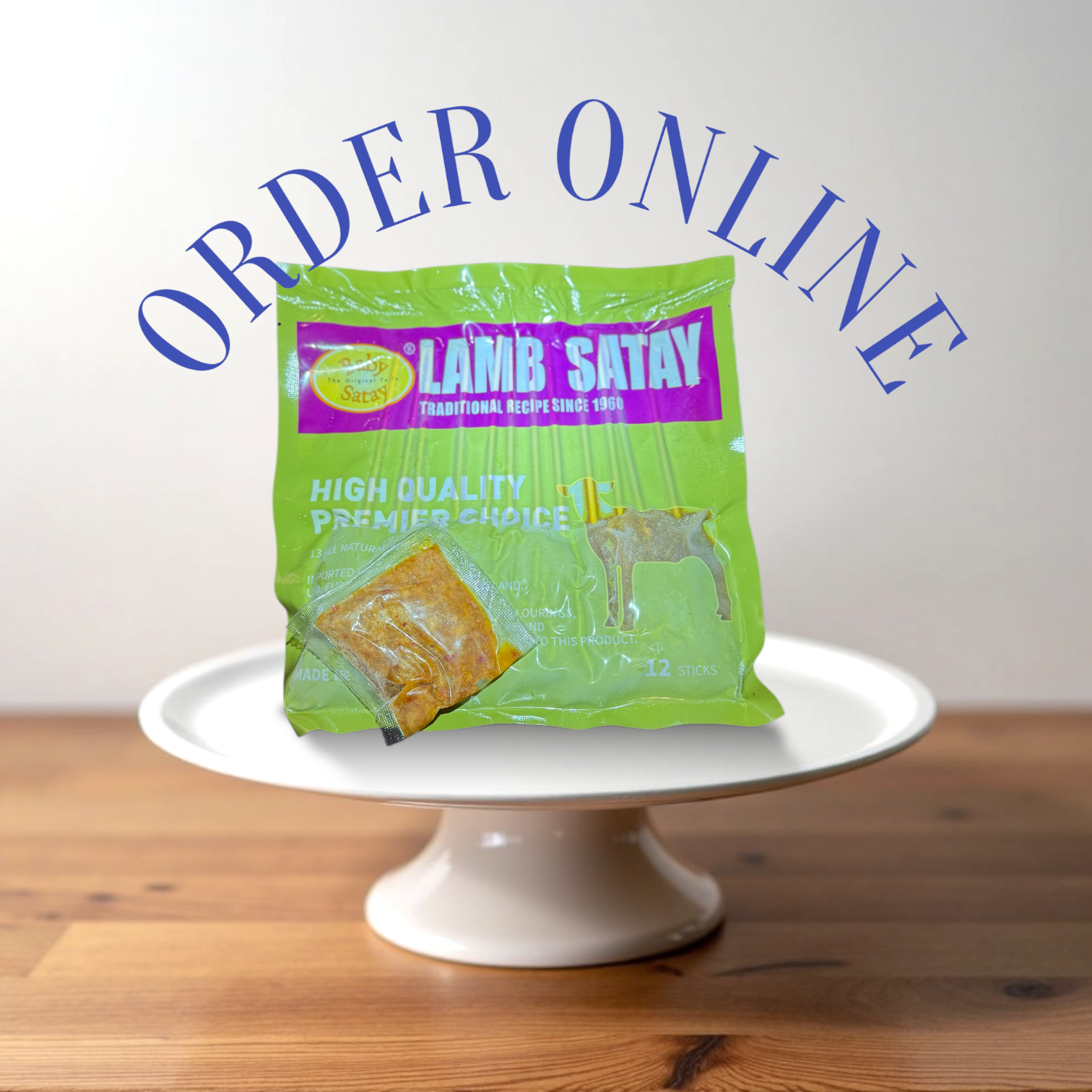 baby satay Lamb 12串