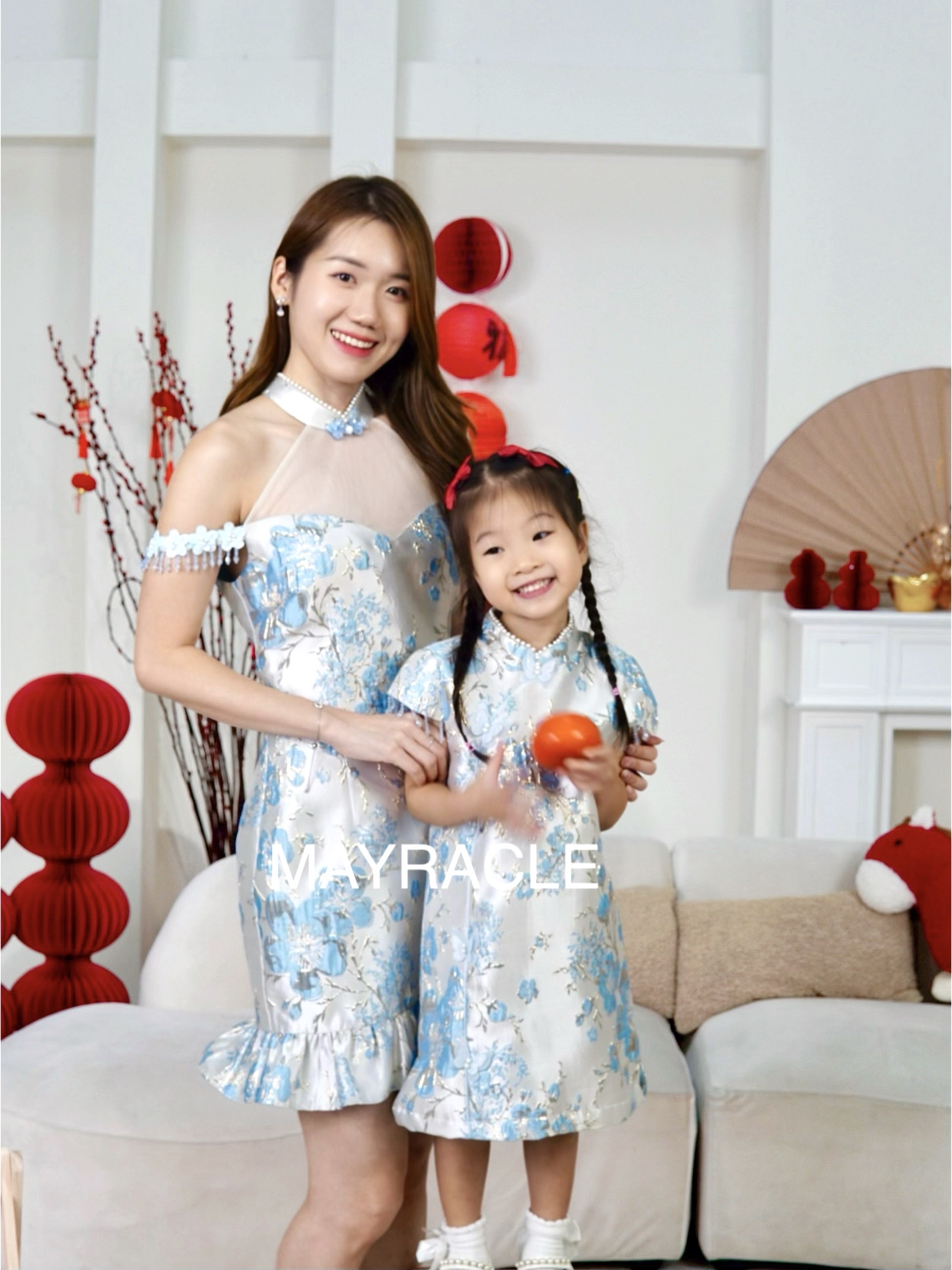 [PRE-ORDER] CNY 2027 He (和) Girl Cheongsam