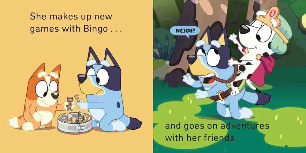 Bluey: Bluey Playtime Little Library