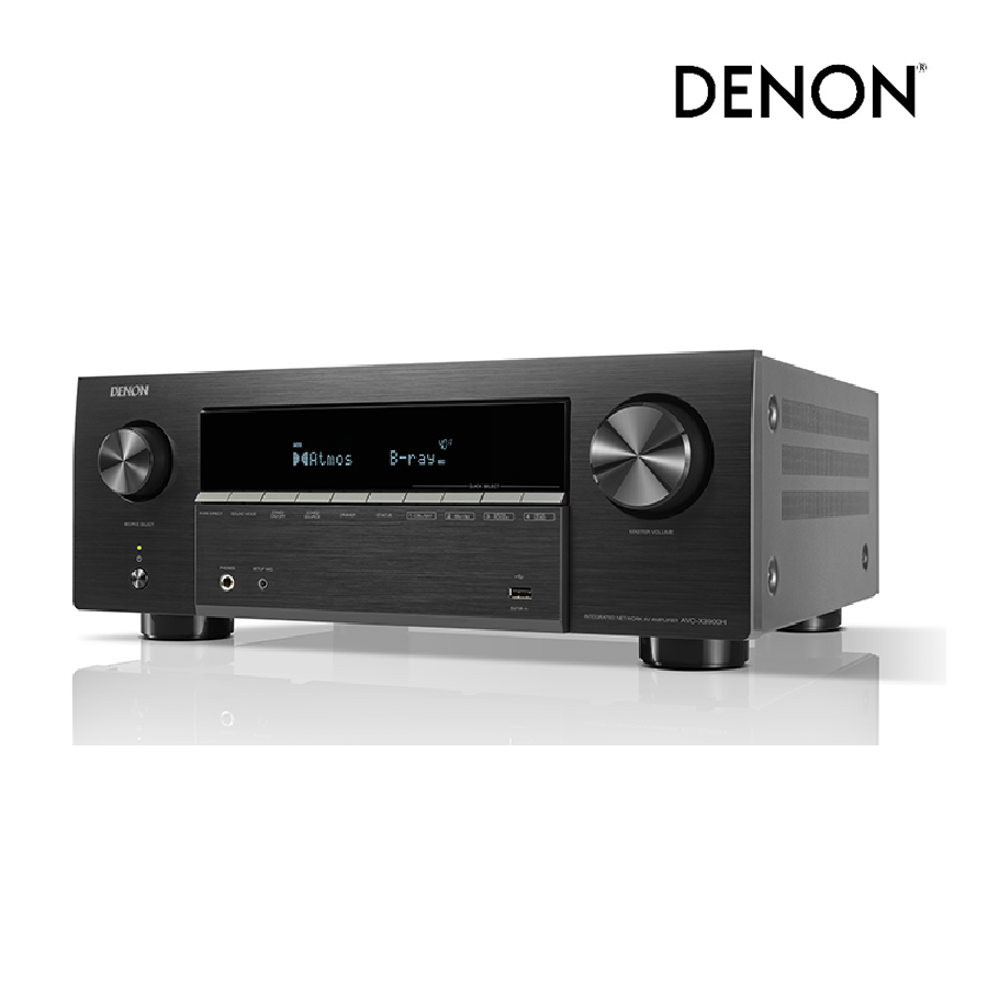 Denon AVR-X3900H 9.4CH 4K/8K Dolby Atmos AV Receiver