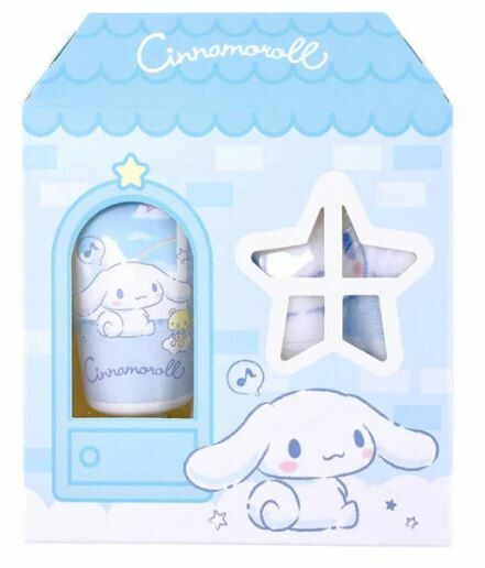 日本直送 SHOBIDO Sanrio 潤手霜及迷你毛巾套装 - 1盒 - 現貨