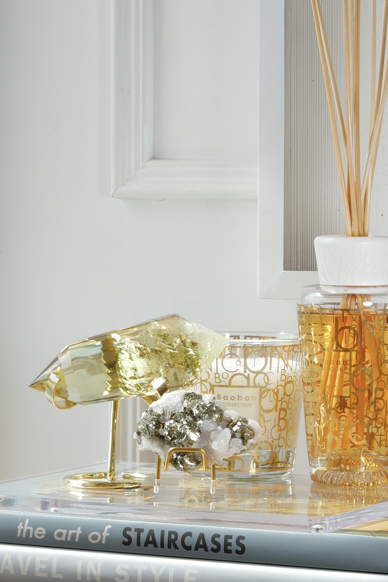   ༒8cm黃鐵礦共生方解石原礦擺件༒ PY.0386C3TG1JT-RB5*3mt