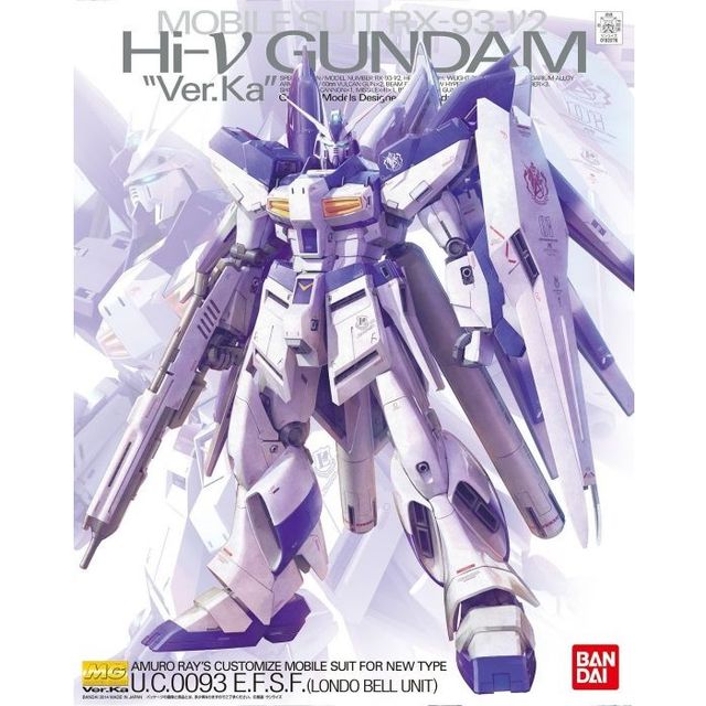 Hi-Nu Gundam Ver.Ka 1/100 未完成 Review ] - MG 1/100 - Hi-Nu ver Ka