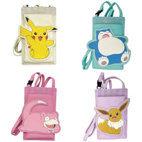 日本直送~新款卡比獸合成皮斜咩袋 4款選擇