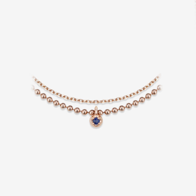 DIDIER DUBOT Miss Doux 玫瑰金手鏈 (JDRBRXF149B)