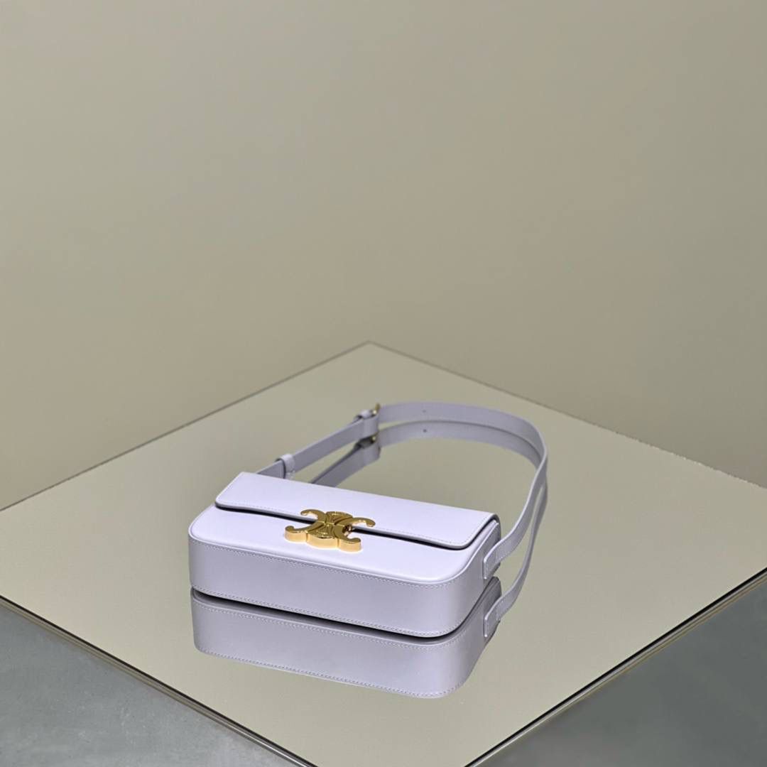 🔥大货实拍图 𝗖𝗘𝗟𝗜𝗡𝗘 ♥ 𝗧𝗥𝗜𝗢𝗠𝗣𝗛𝗘 𝗦𝗛𝗢𝗨𝗟𝗗𝗘𝗥 𝗕𝗔𝗚 型号：194143 尺寸：20*10*4cm