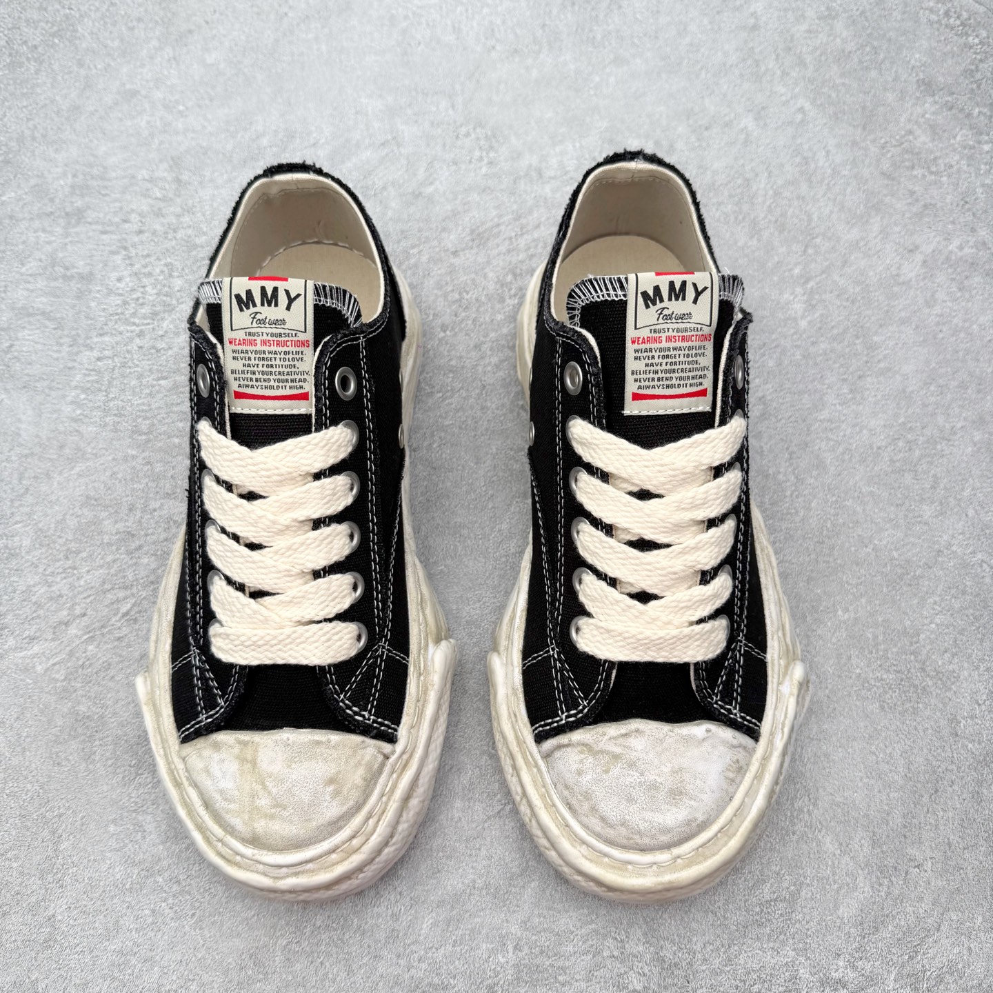 Maison Mihara Yasuhiro MMY Peterson OG Sole Canvas Low-top Sneaker