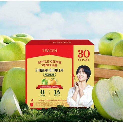 TEAZEN 解脂瘦身蘋果醋 30條裝