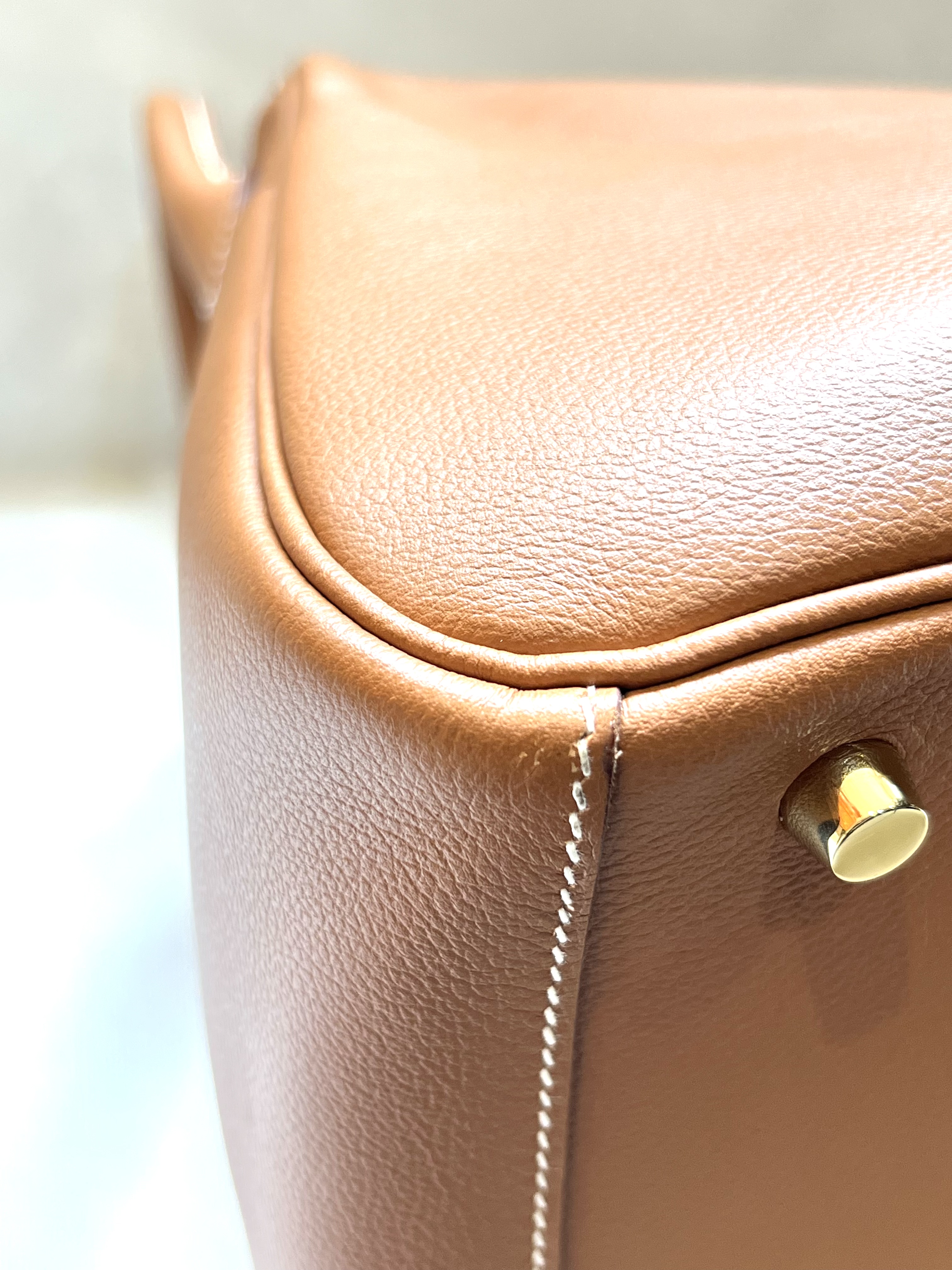 Pre-Owned HERMÉS Taurillon Clemence Lindy 30 Stamp D / Product Code: 26041635