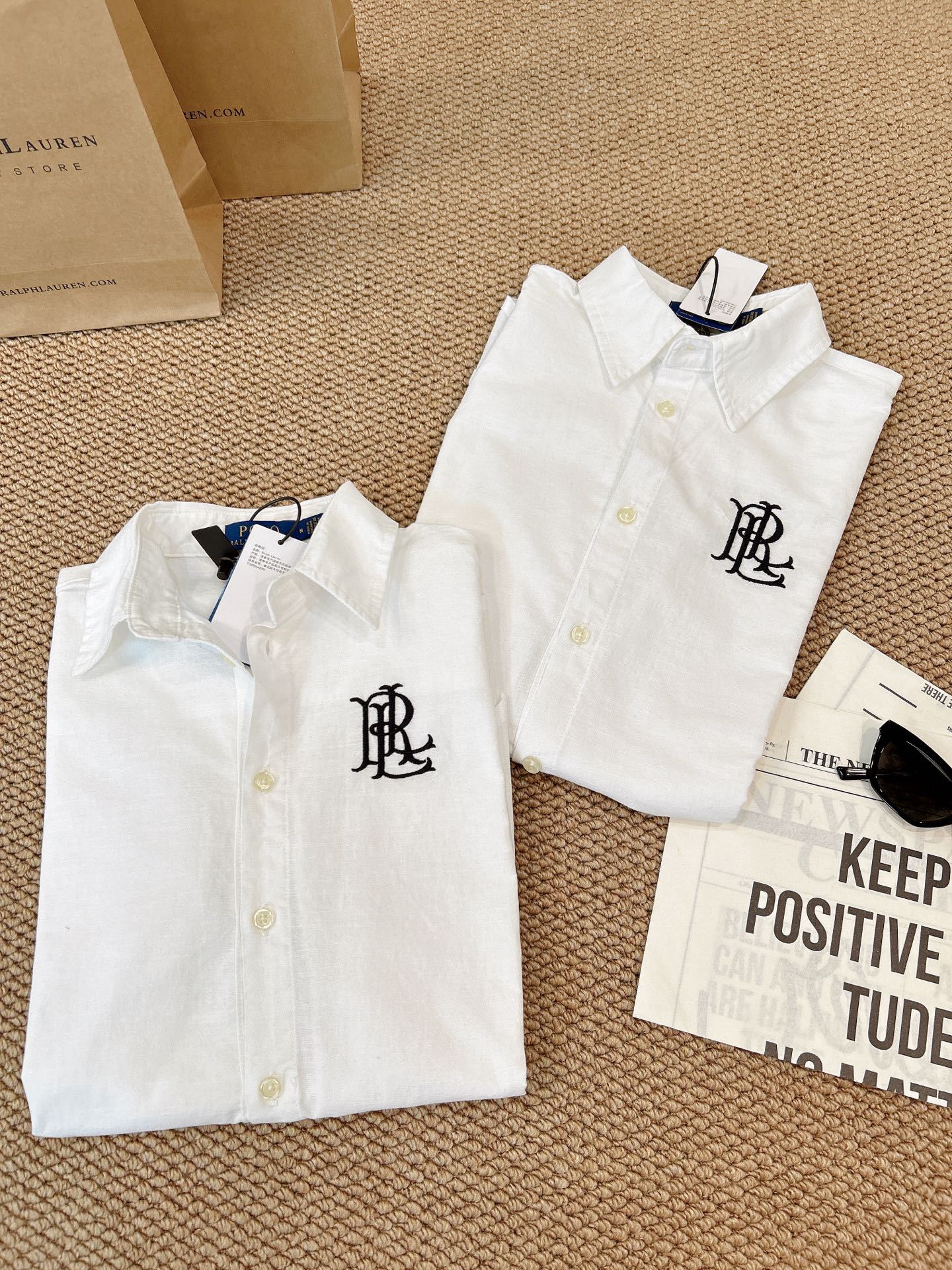 預訂 Ralph Lauren Linen Short-Sleeve Shirt [貨號2605]
