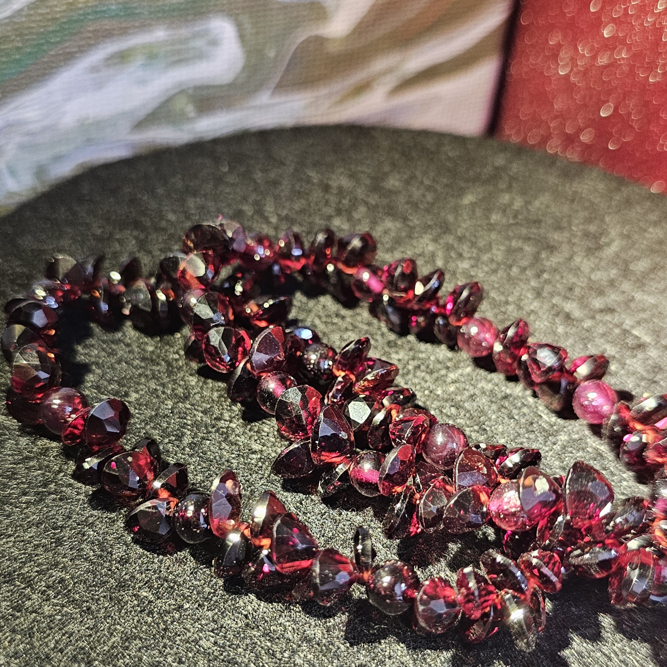 石榴石角度手鏈