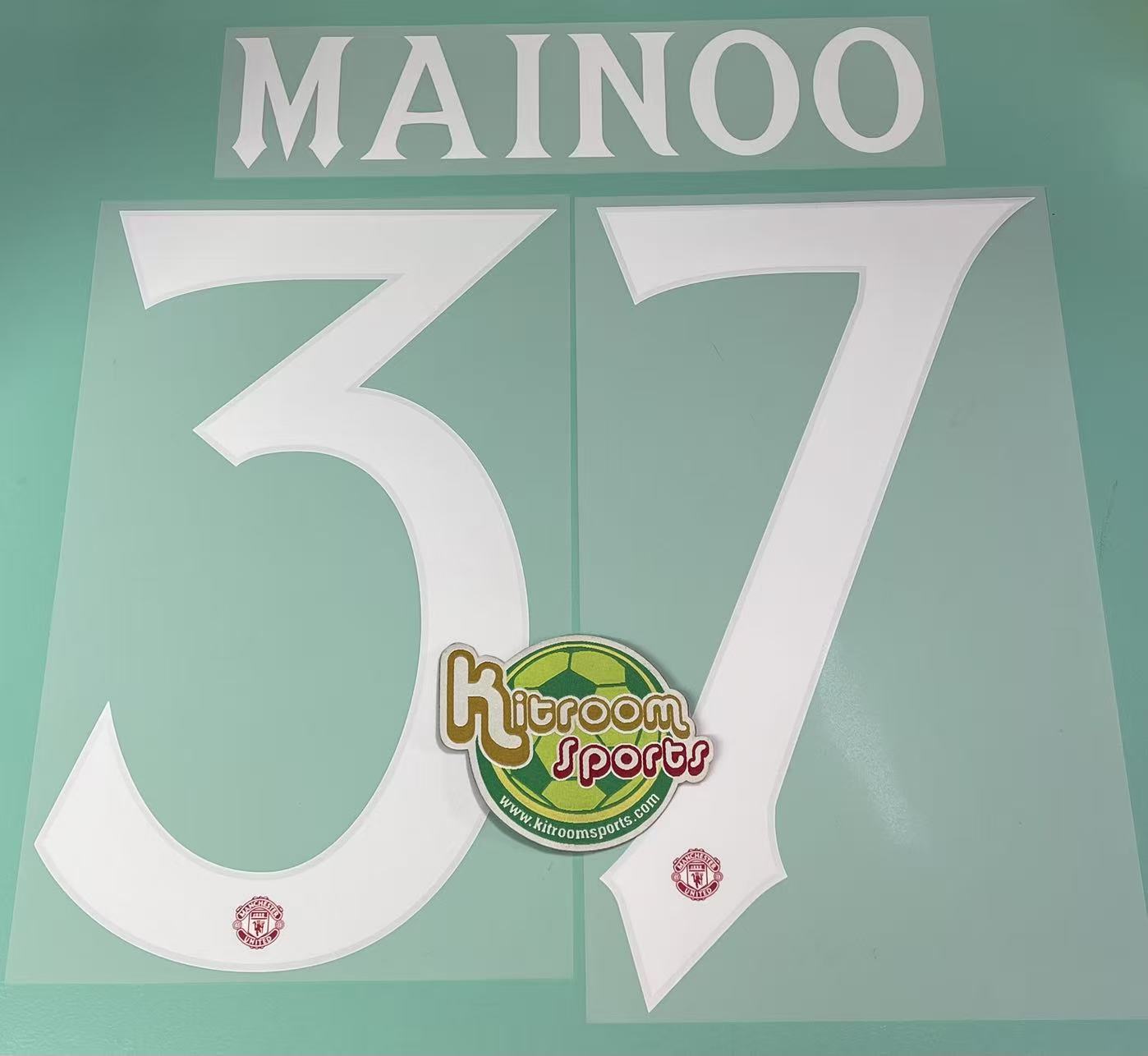 2025-26 Manchester United Home Cup Nameset #37 MAINOO