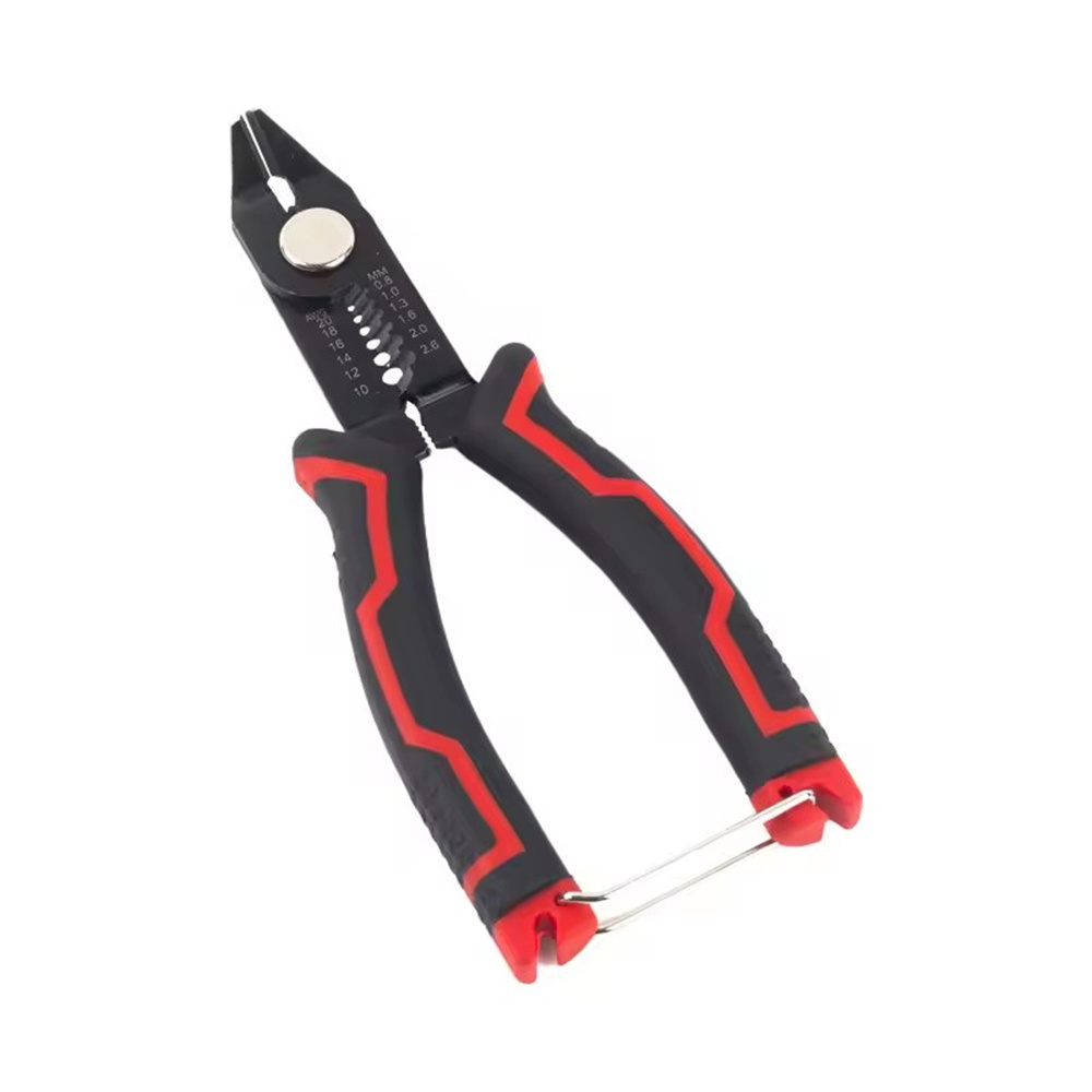 斜口剝線鉗 紅色 UB0262