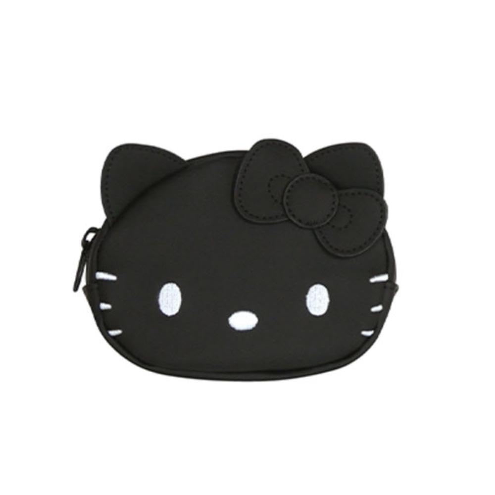 日本預訂📍日本Sanrio黑色風格系列 - 大頭樣化妝袋 2026年5月中下旬出貨