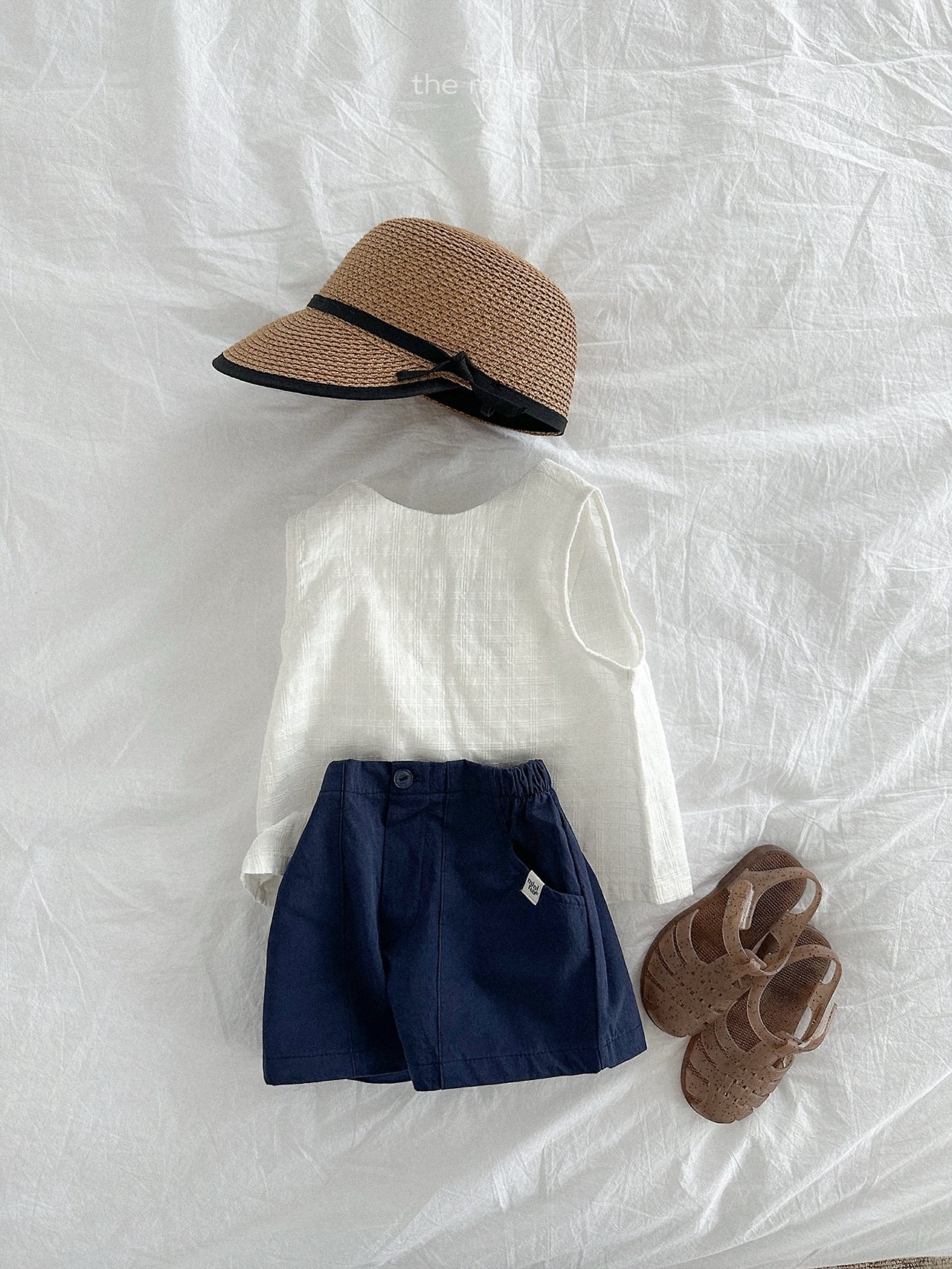 Minirobe | oha sleeveless top(Olive XL(100-110)