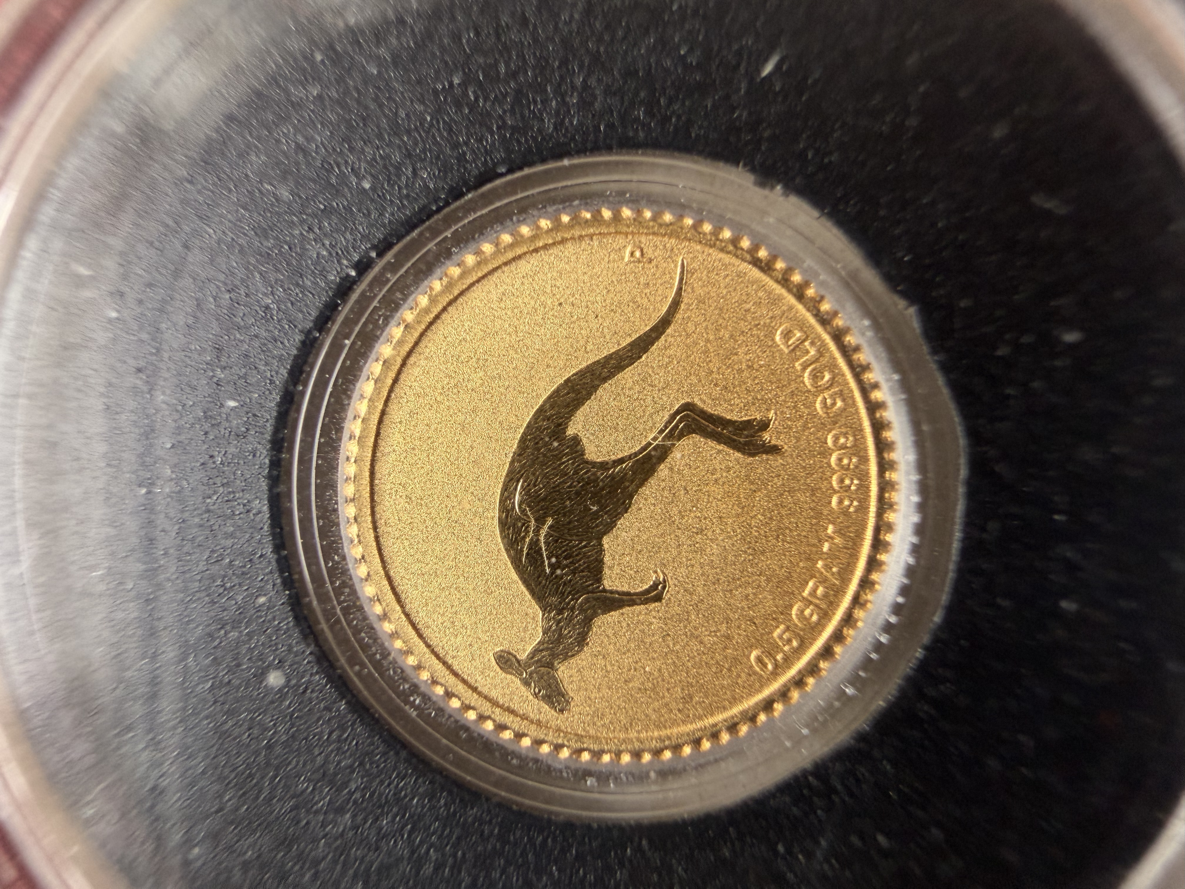 PERTH MINT 2015 0.5g Kangaroo 🇦🇺 Aus Fine Gold Coin Emas 999.9 (Mini Roo) 袋鼠币