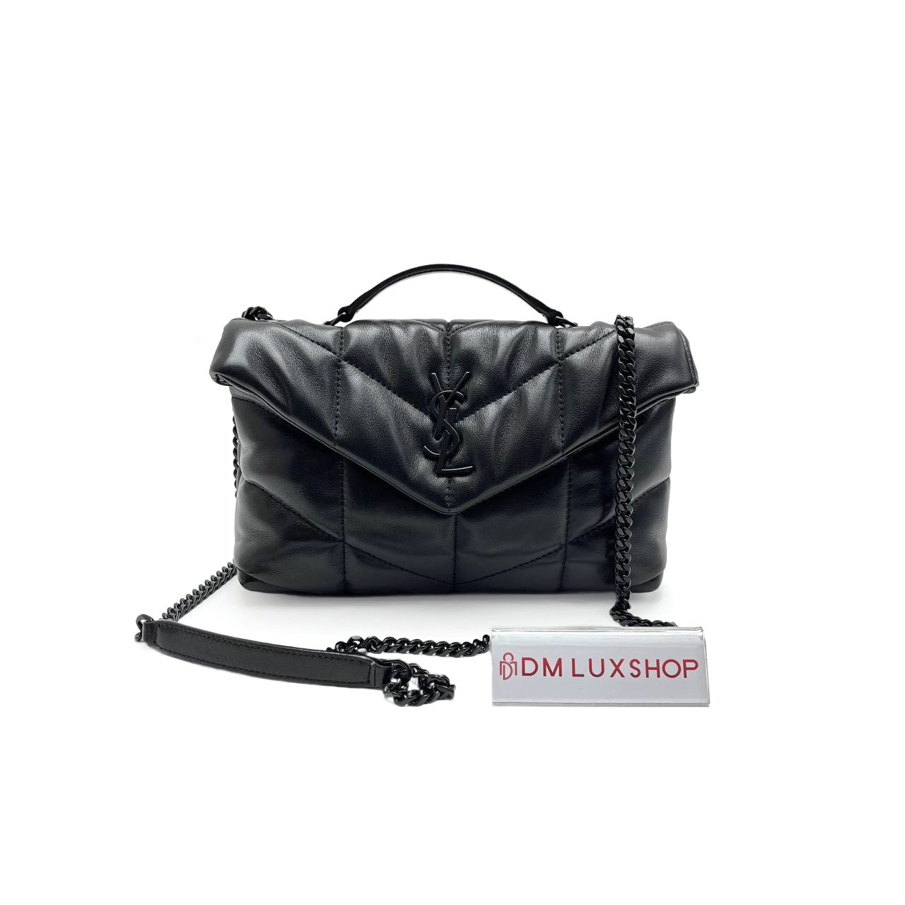 YSL Toy Puffer Bag So Black Lambskin