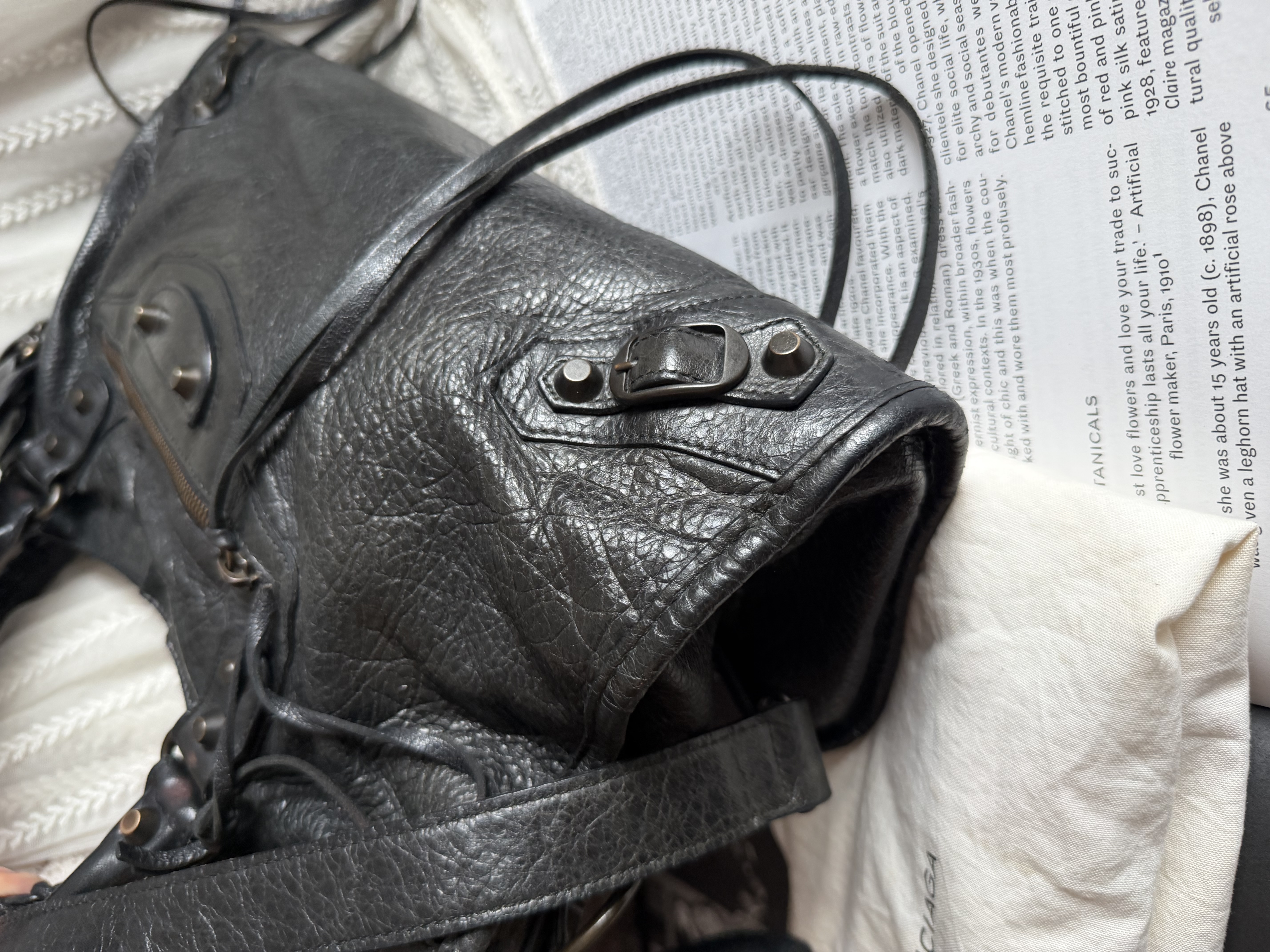 balenciga giant 12 black classic city 黑色