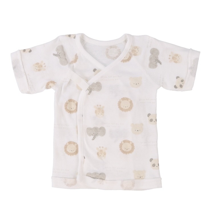 🇯🇵限量預訂 日本直送🇯🇵Cottoli日本製動物玩具印花新生兒純棉打底五件套