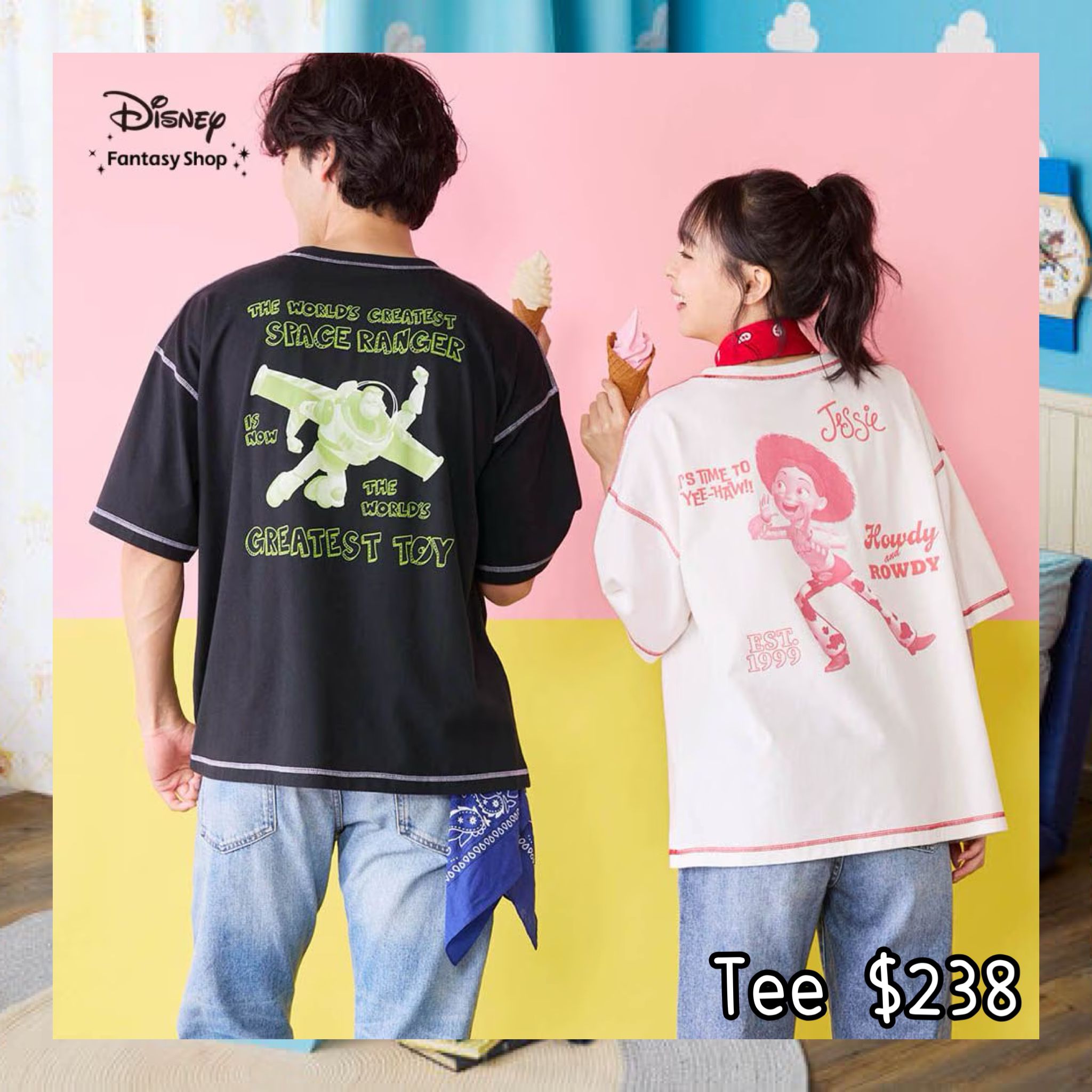 ：日本：TOY STORY 5 TEE