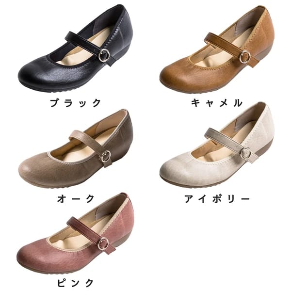 日本製舒適圓頭瑪麗珍鞋